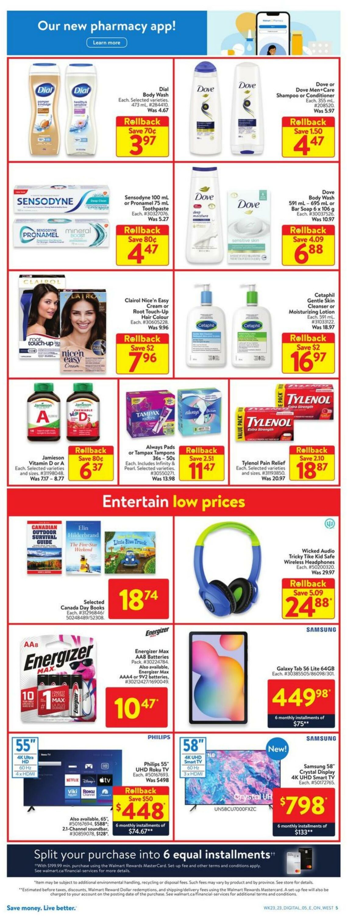 Flyer Walmart 29.06.2023 - 05.07.2023