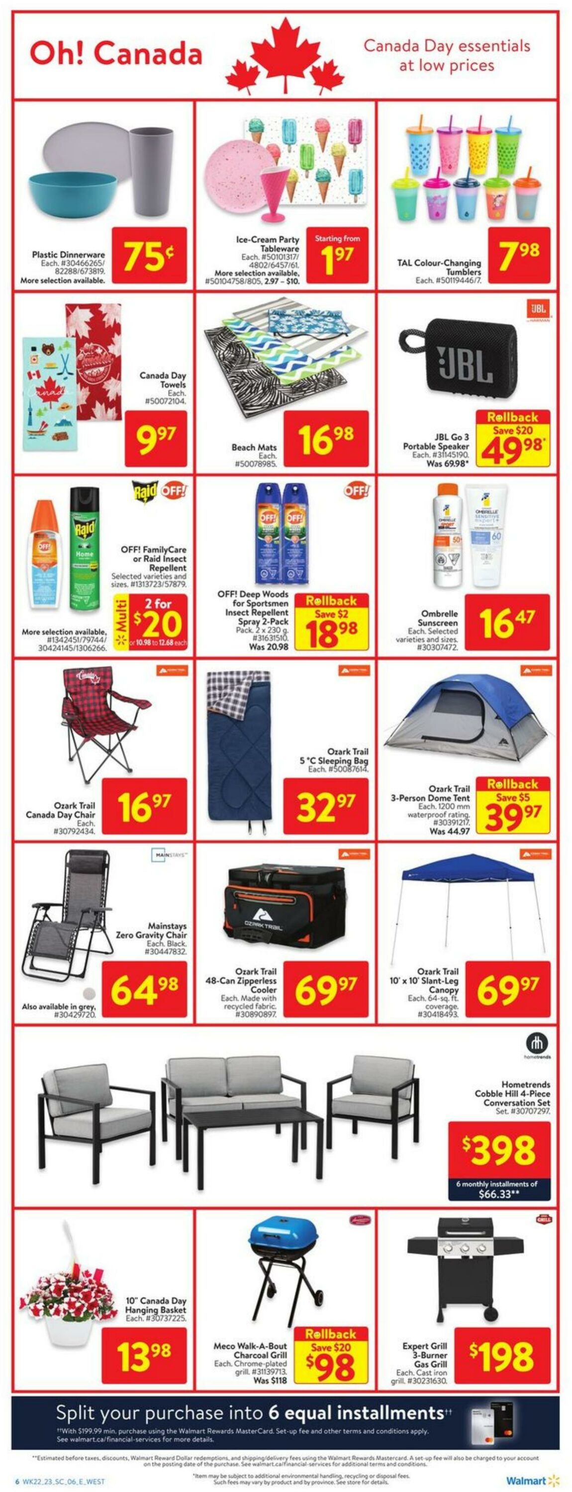 Flyer Walmart 22.06.2023 - 28.06.2023