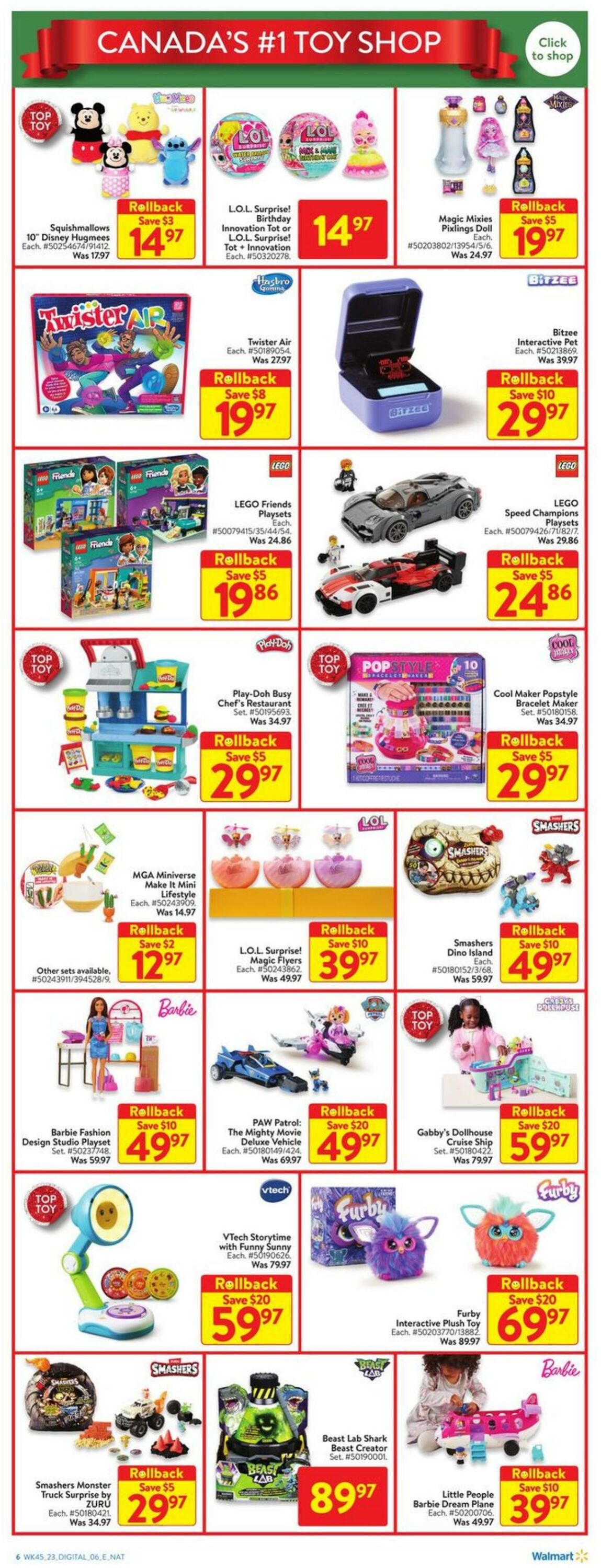 Flyer Walmart 30.11.2023 - 06.12.2023