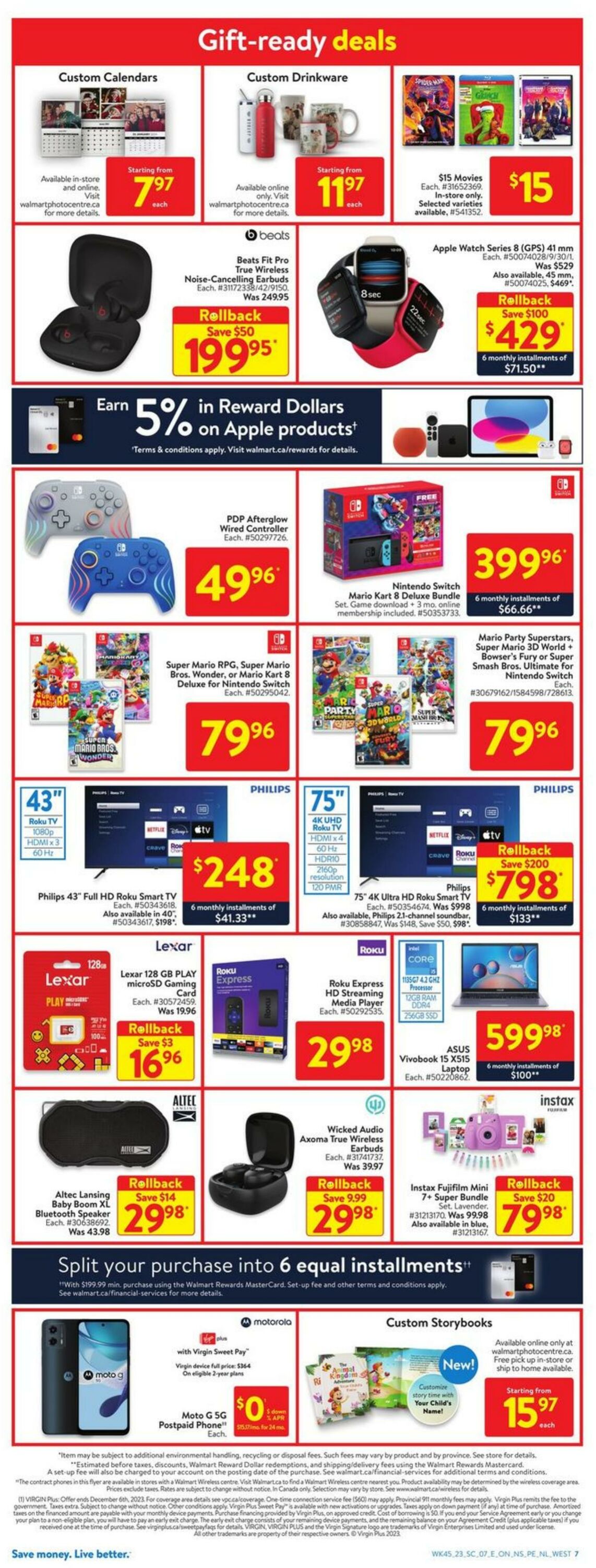 Flyer Walmart 30.11.2023 - 06.12.2023