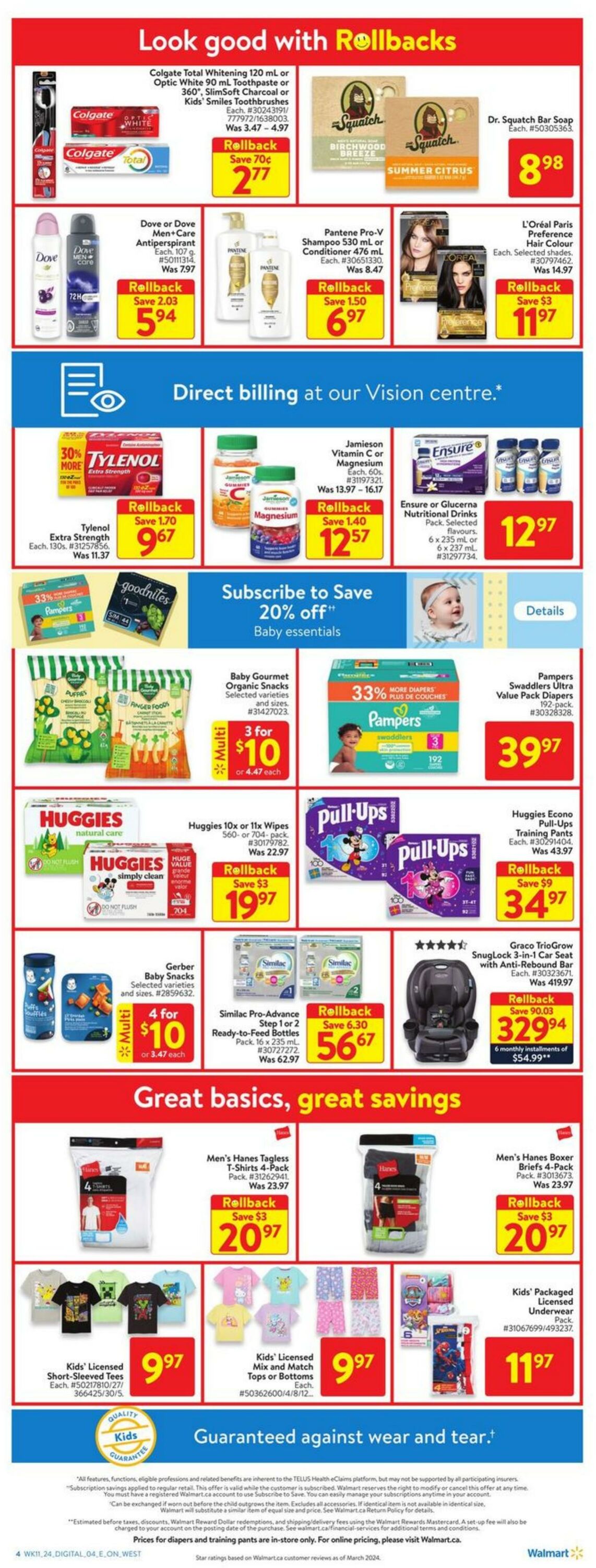 Flyer Walmart 04.04.2024 - 10.04.2024