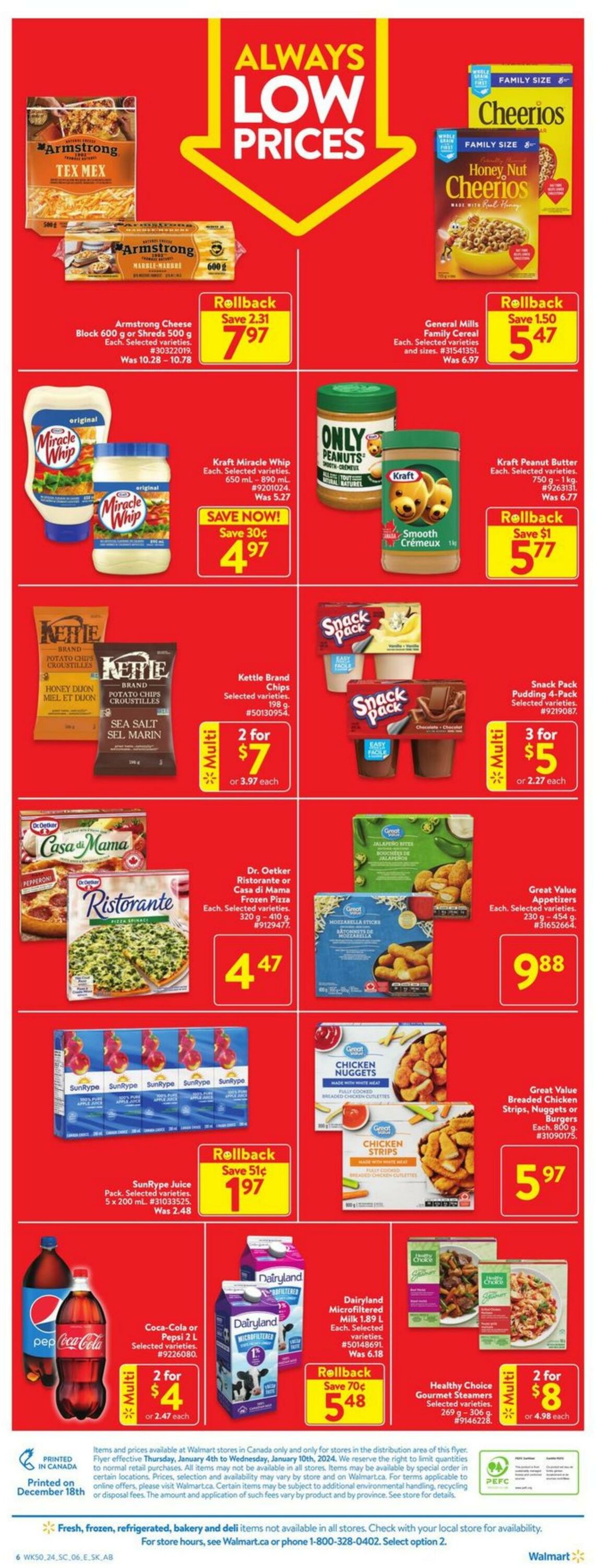 Flyer Walmart 04.01.2024 - 10.01.2024