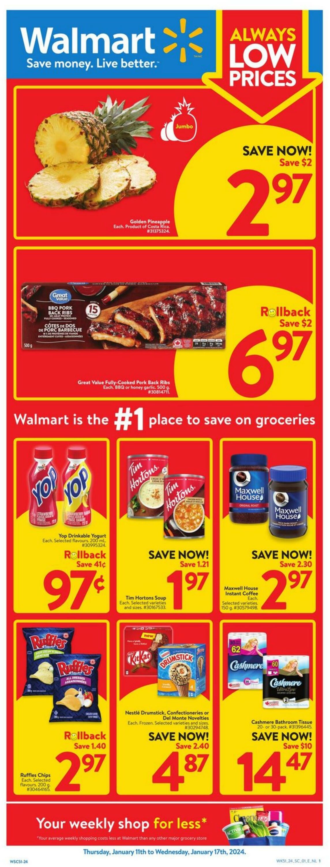 Flyer Walmart 11.01.2024 - 17.01.2024