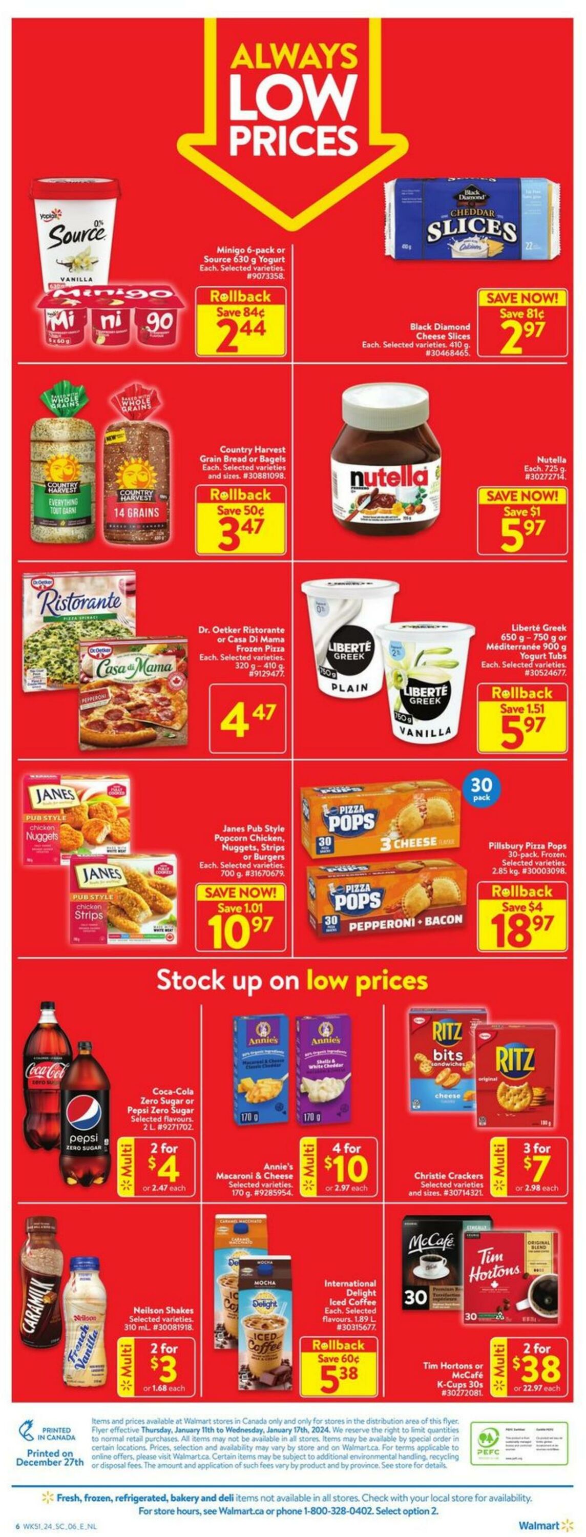 Flyer Walmart 11.01.2024 - 17.01.2024