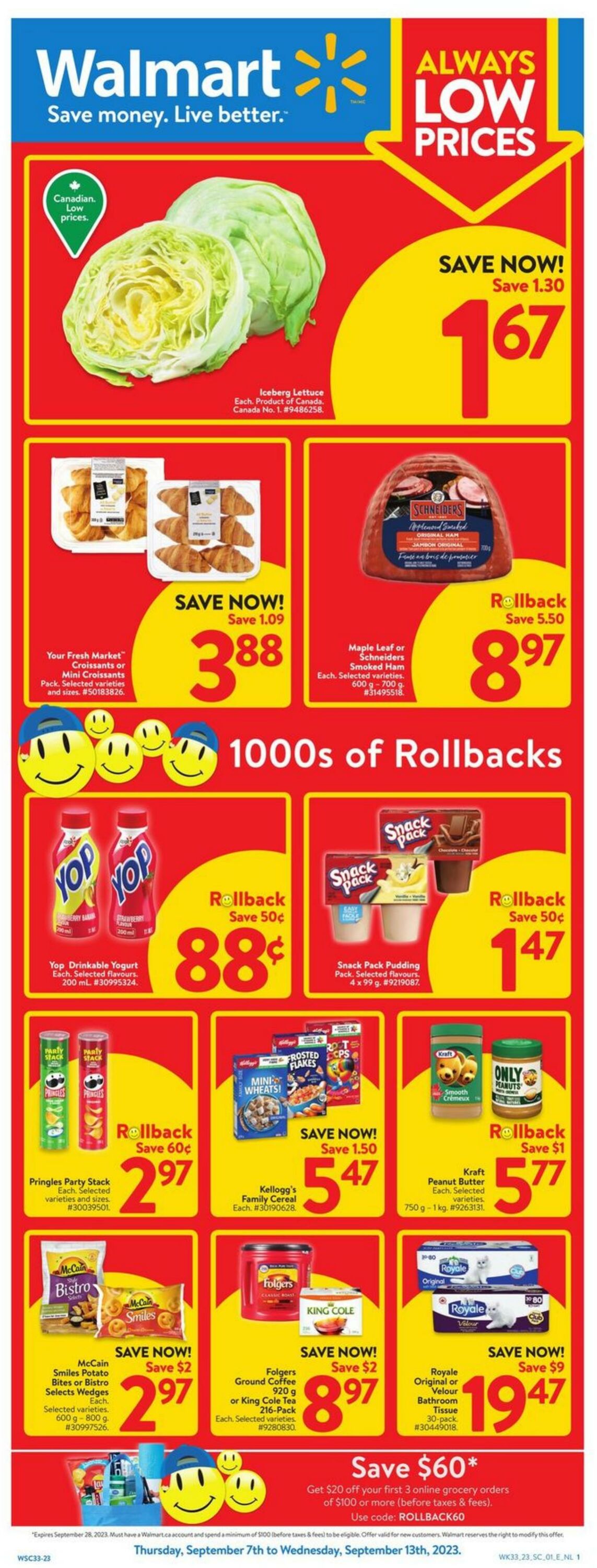 Flyer Walmart 07.09.2023 - 13.09.2023