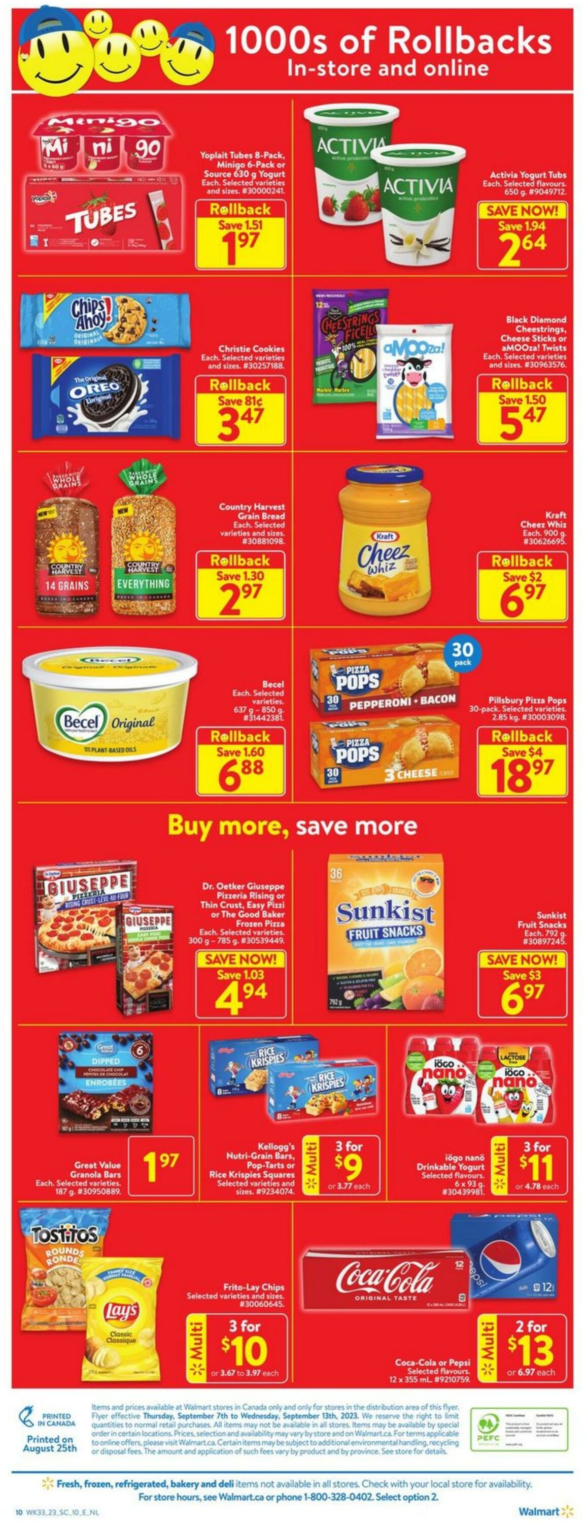 Flyer Walmart 07.09.2023 - 13.09.2023