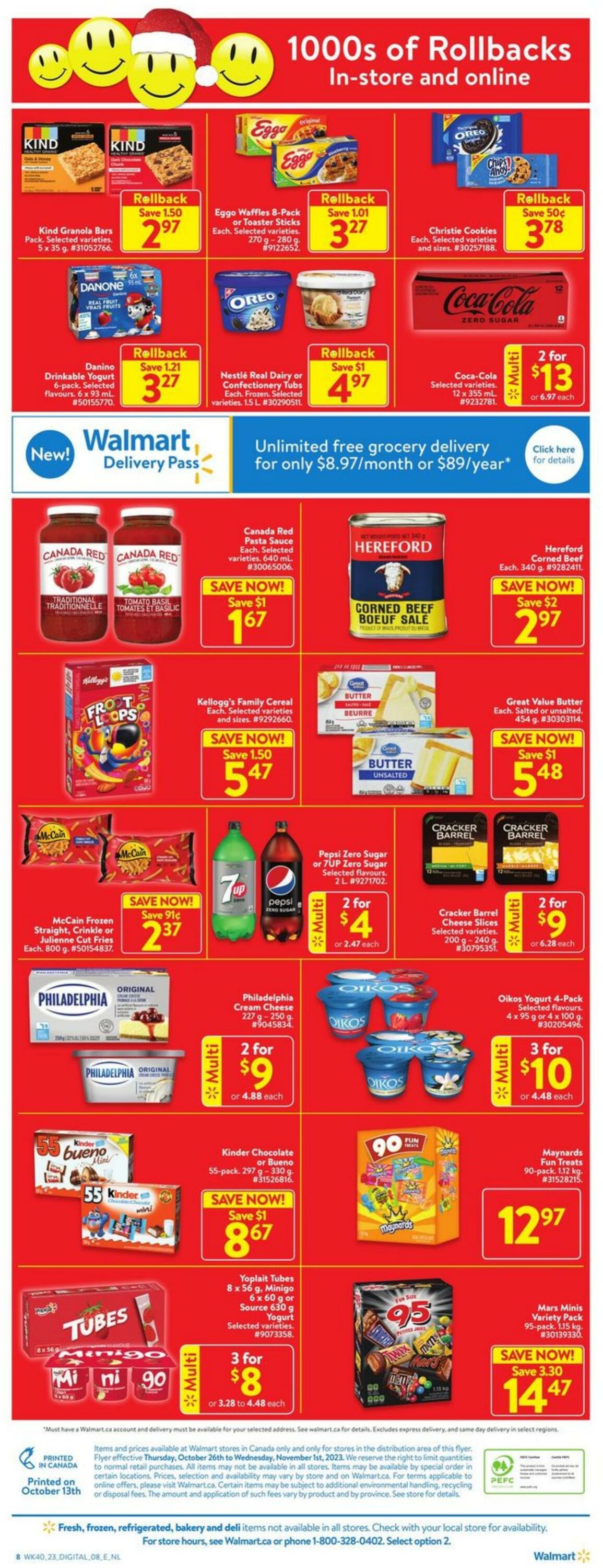 Flyer Walmart 26.10.2023 - 01.11.2023