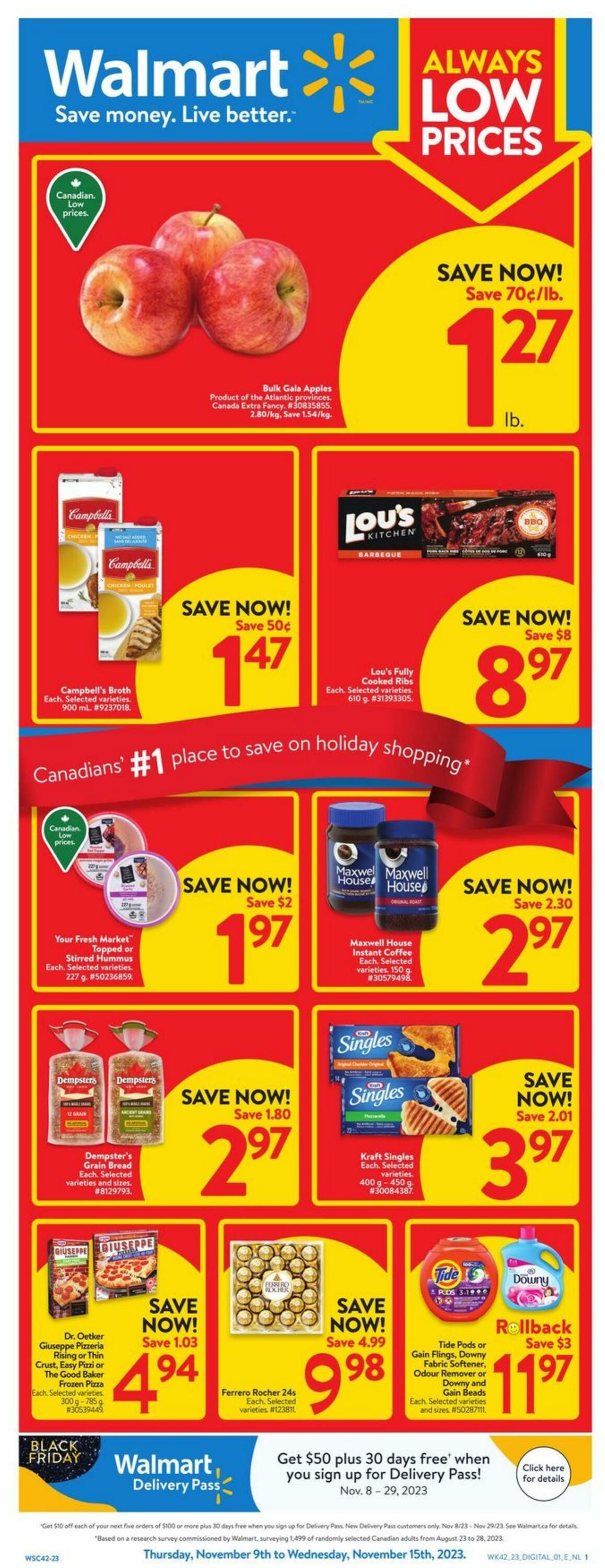 Flyer Walmart 09.11.2023 - 15.11.2023