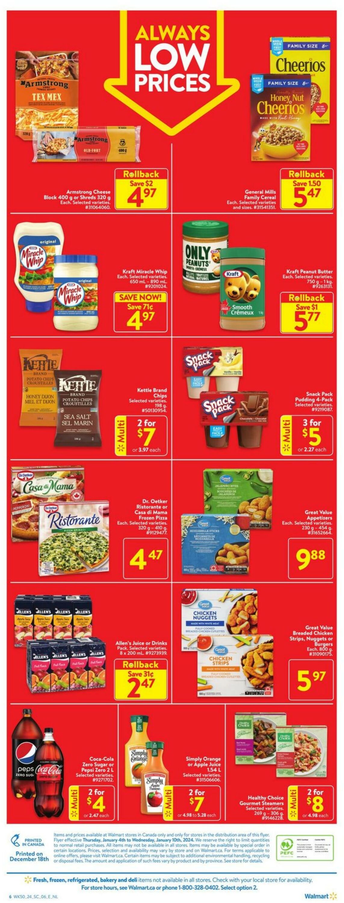 Flyer Walmart 04.01.2024 - 10.01.2024