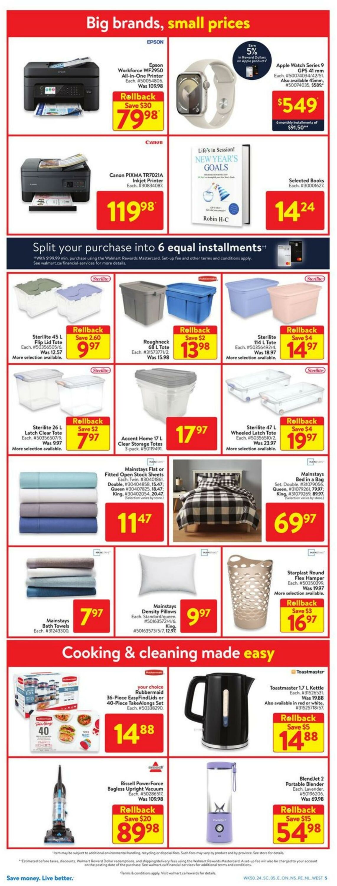 Flyer Walmart 04.01.2024 - 10.01.2024