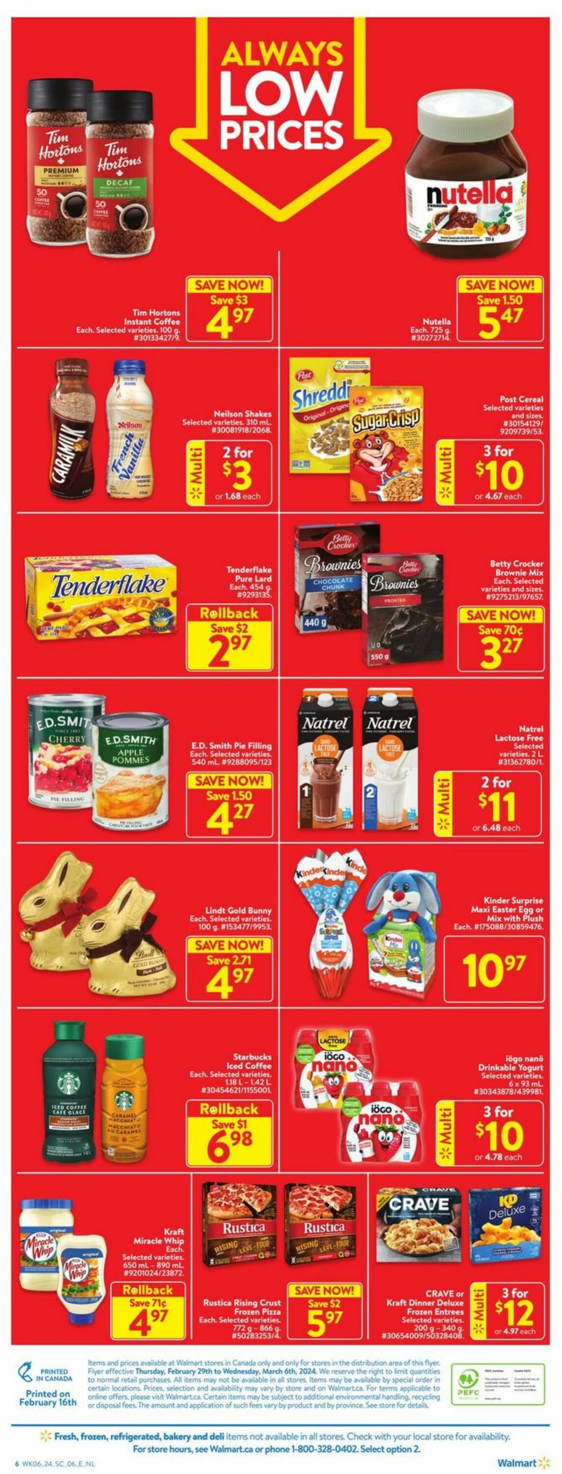 Flyer Walmart 29.02.2024 - 06.03.2024