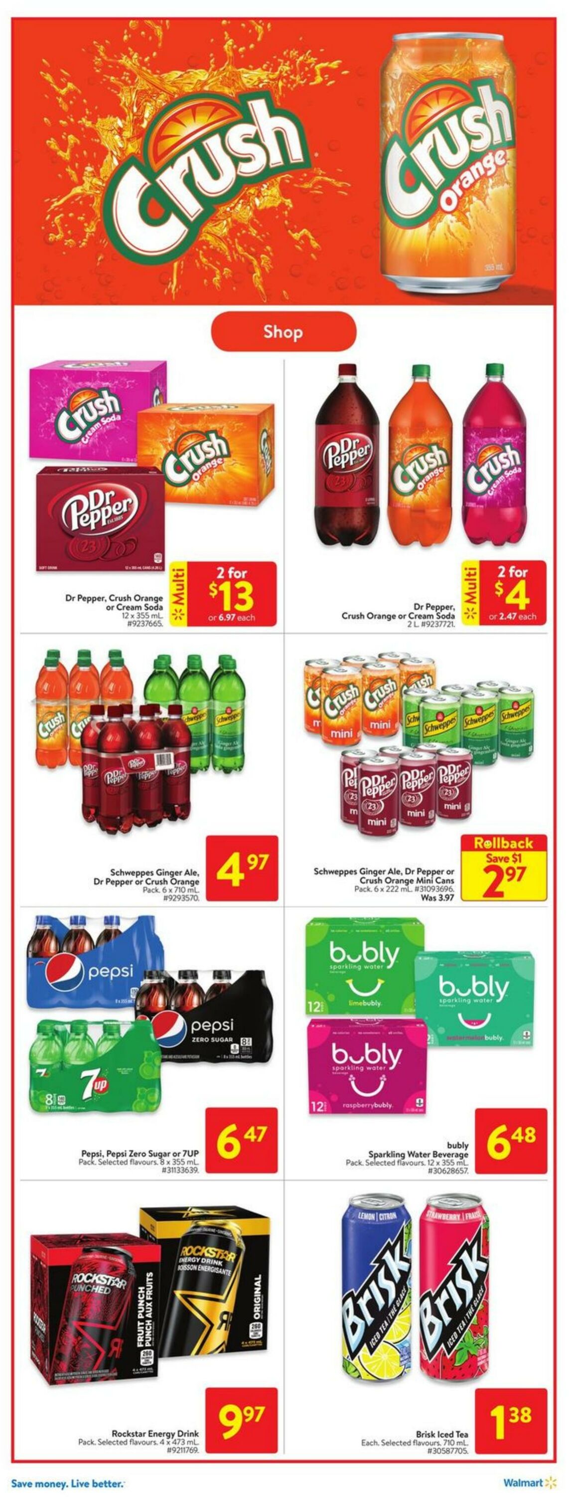 Flyer Walmart 31.08.2023 - 06.09.2023