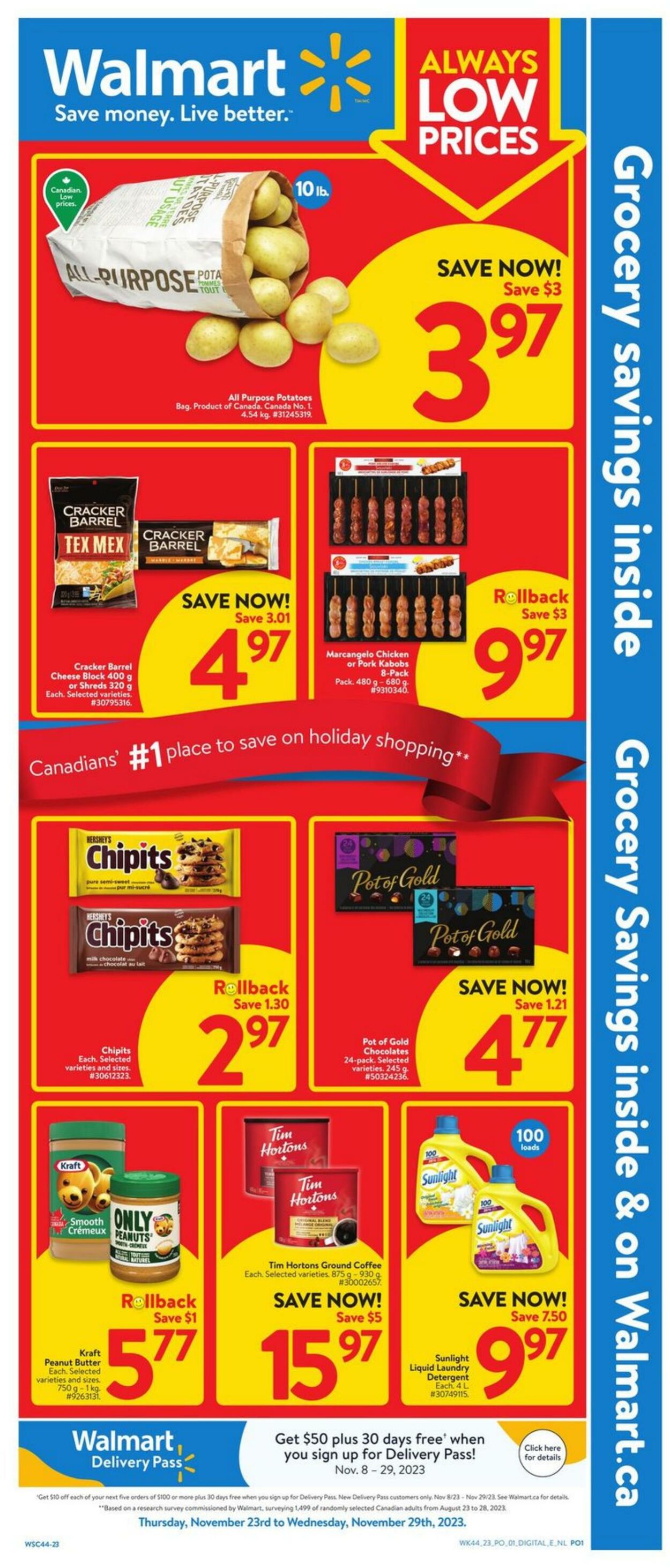 Flyer Walmart 23.11.2023 - 29.11.2023