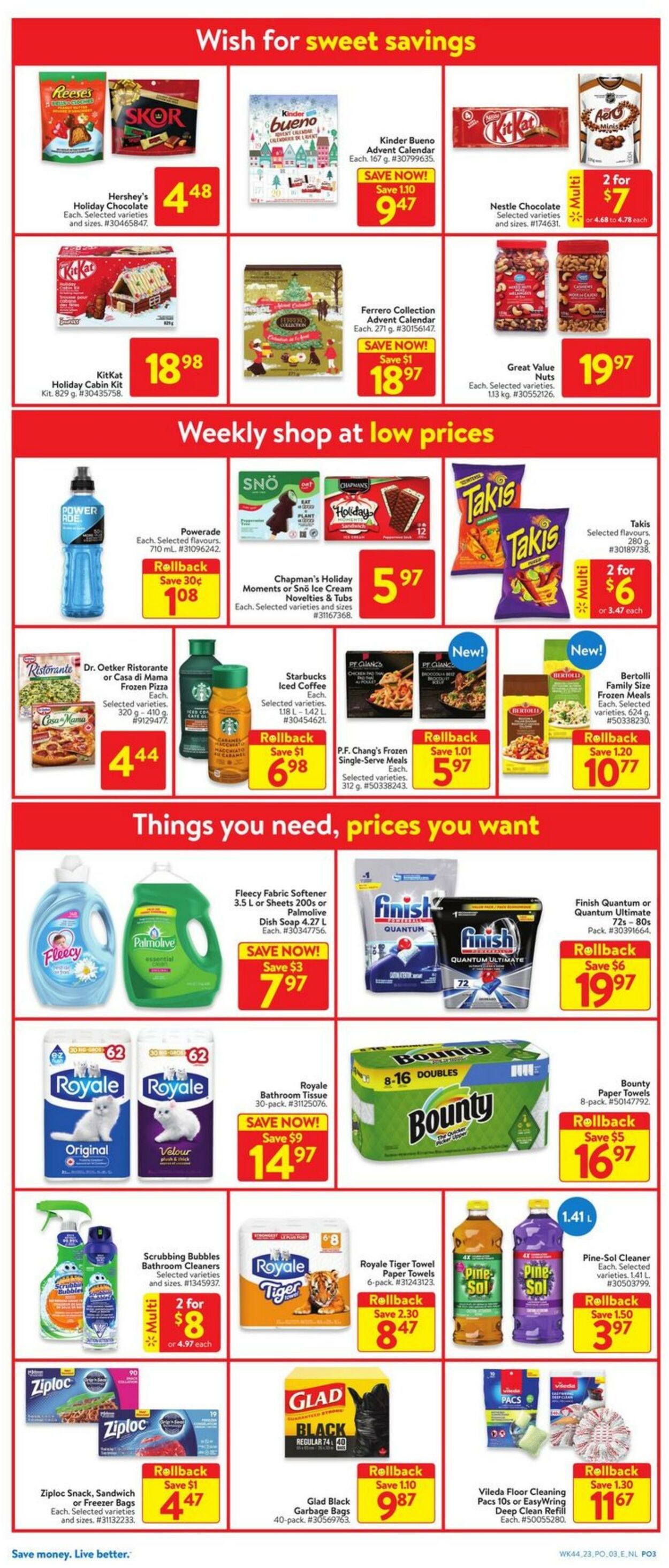 Flyer Walmart 23.11.2023 - 29.11.2023