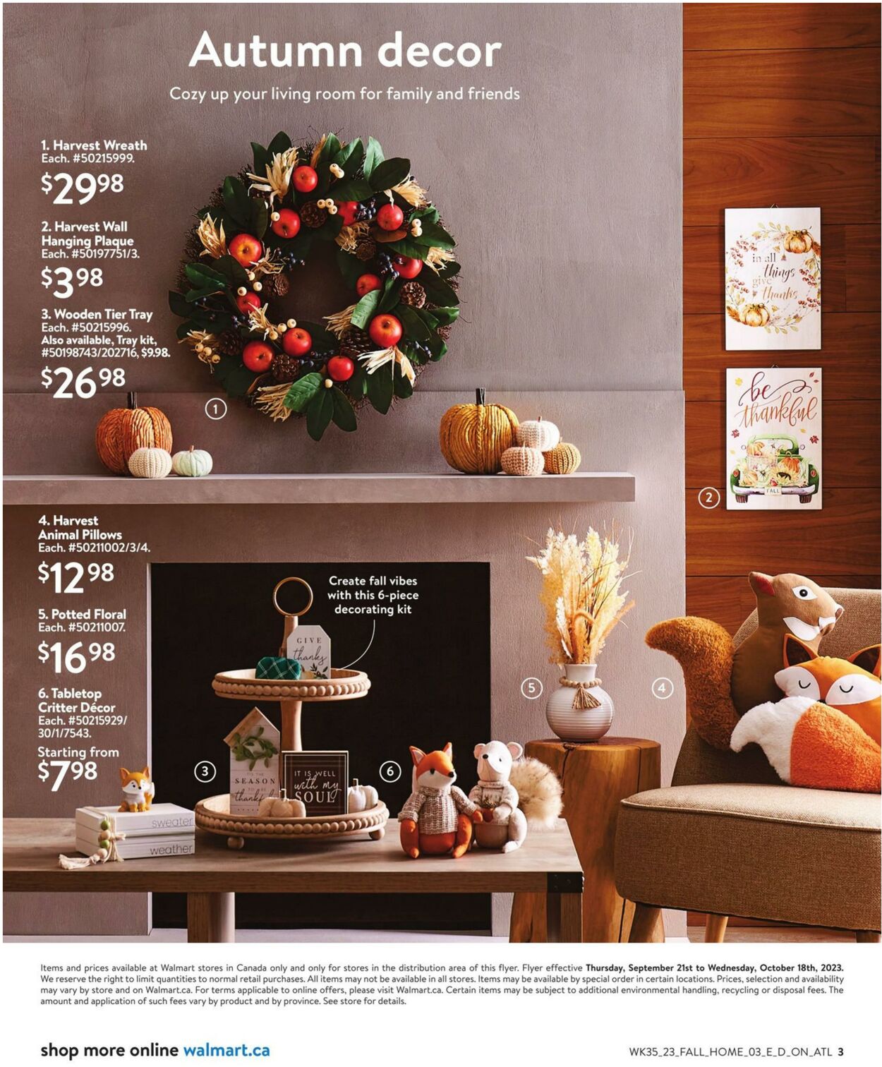 Flyer Walmart 21.09.2023 - 18.10.2023