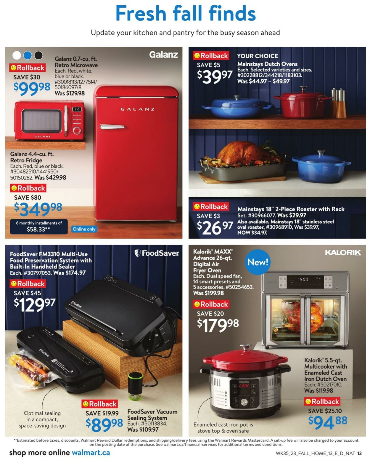 Flyer Walmart 21.09.2023 - 18.10.2023