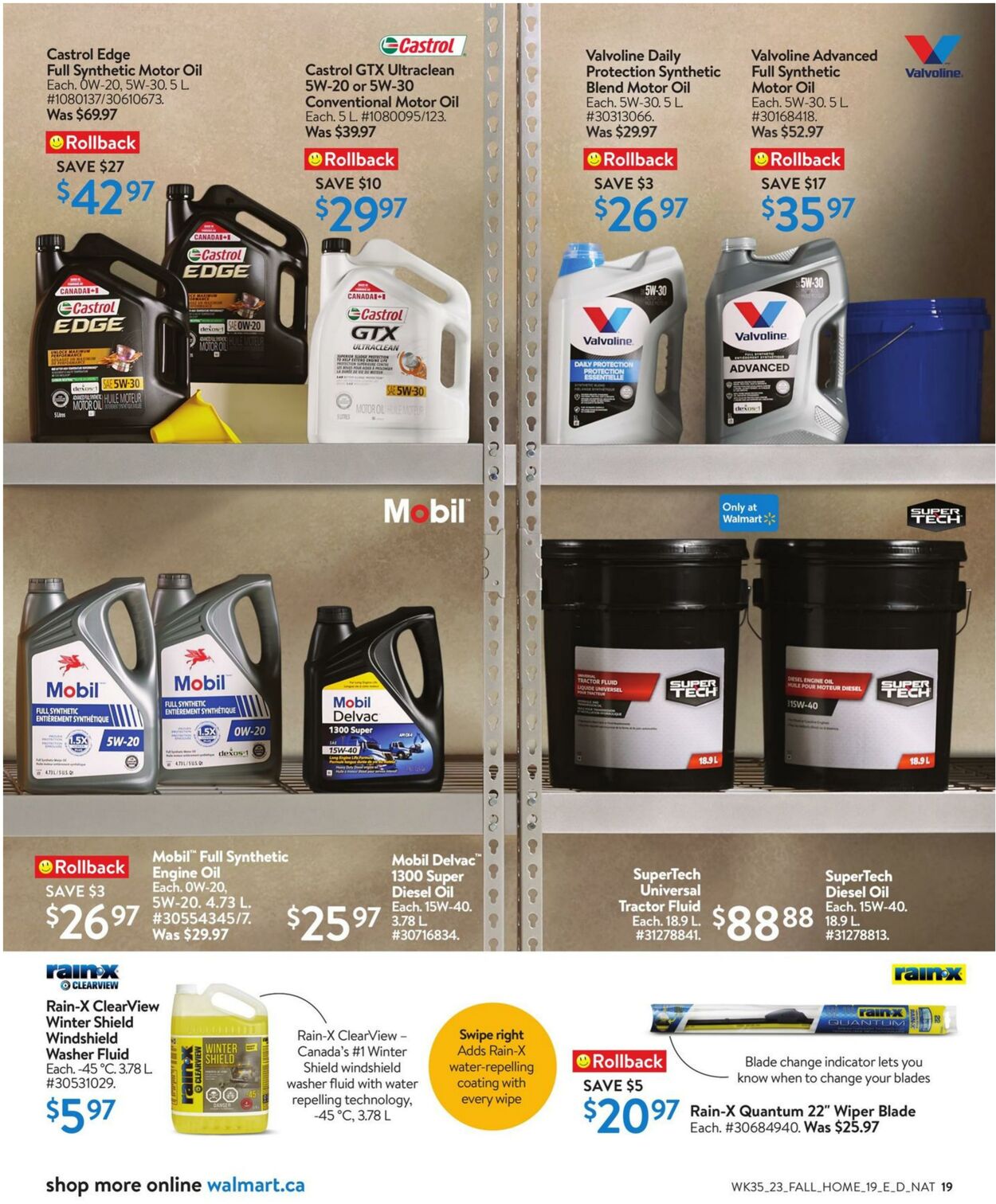 Flyer Walmart 21.09.2023 - 18.10.2023