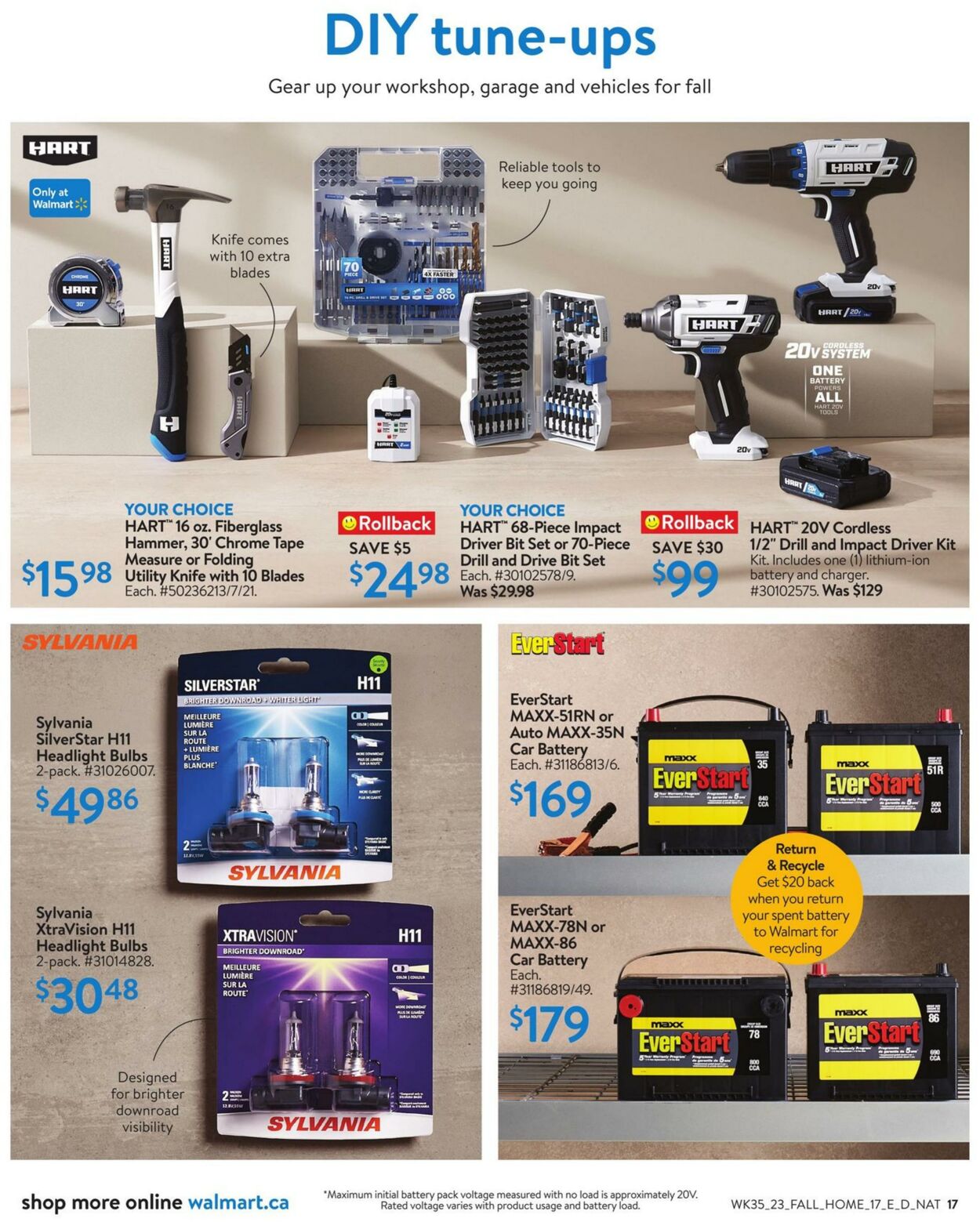 Flyer Walmart 21.09.2023 - 18.10.2023