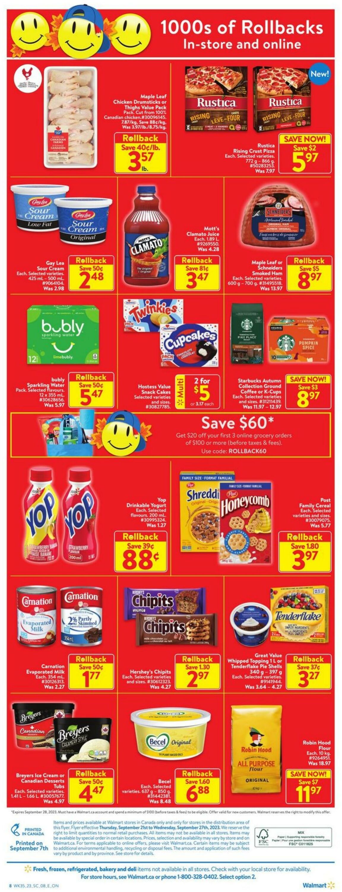 Flyer Walmart 21.09.2023 - 27.09.2023