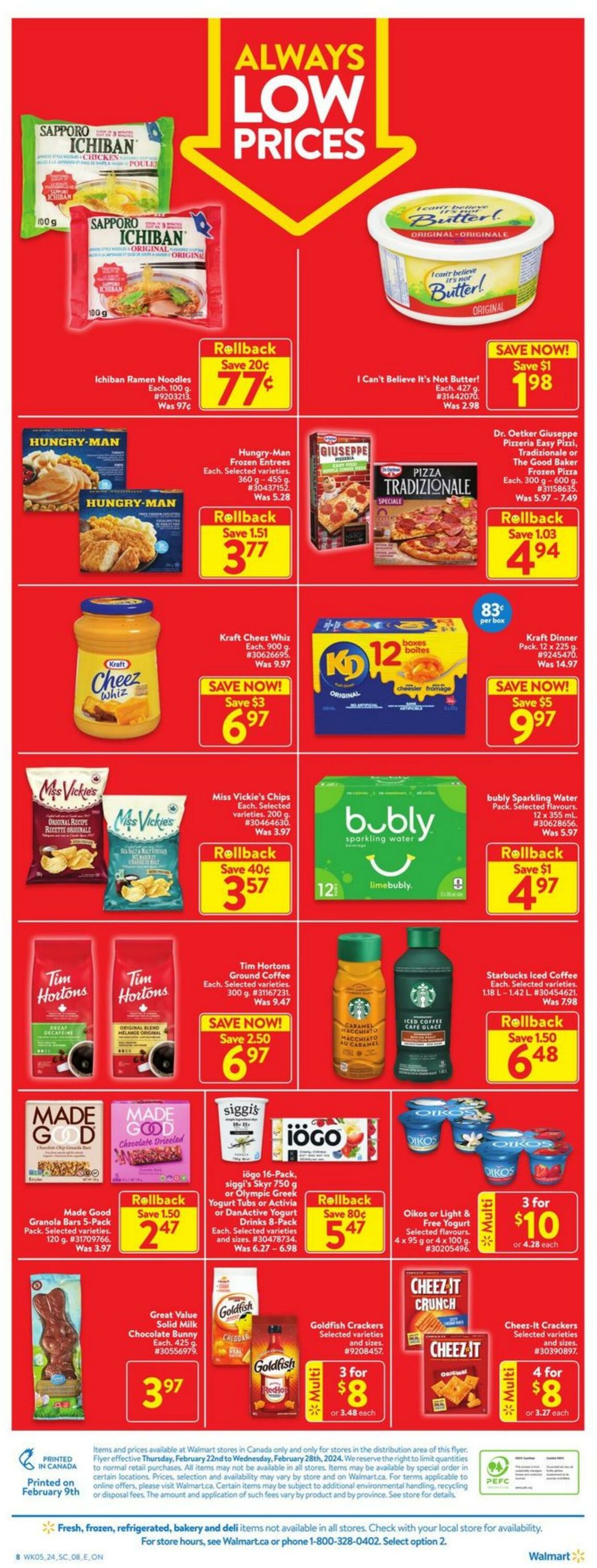 Flyer Walmart 22.02.2024 - 28.02.2024