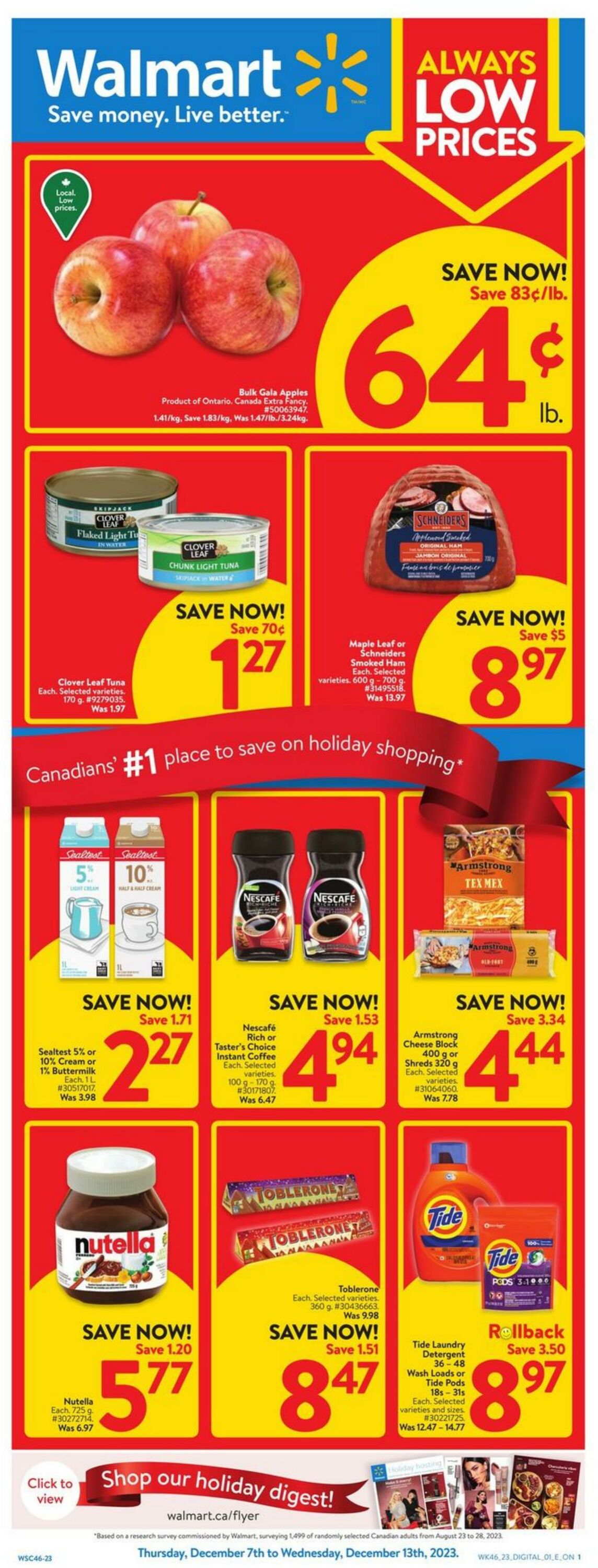 Flyer Walmart 07.12.2023 - 13.12.2023