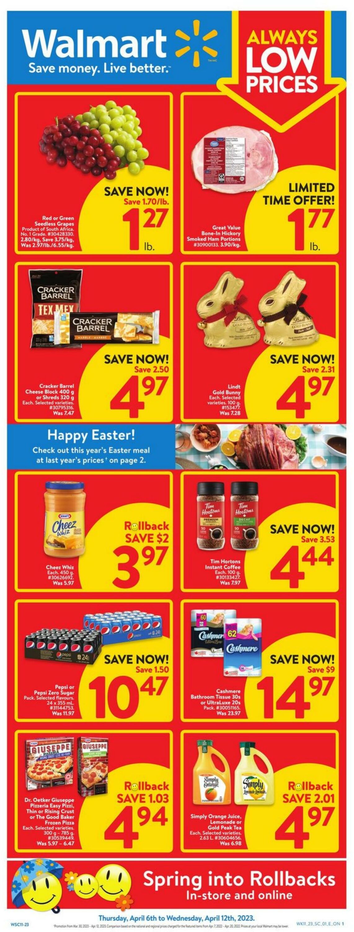 Flyer Walmart 06.04.2023 - 12.04.2023