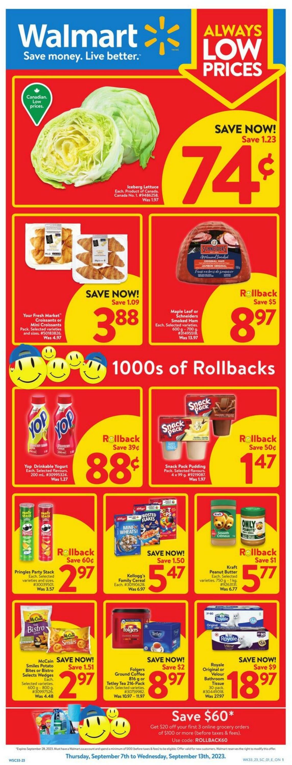 Flyer Walmart 07.09.2023 - 13.09.2023