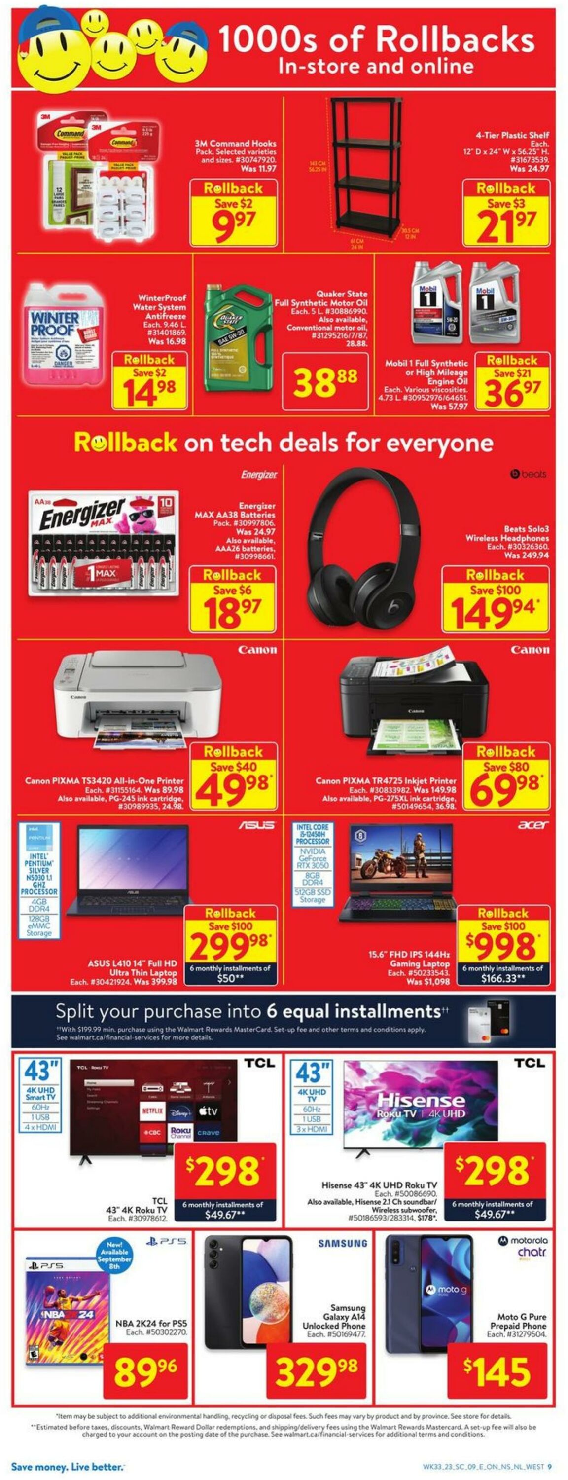 Flyer Walmart 07.09.2023 - 13.09.2023