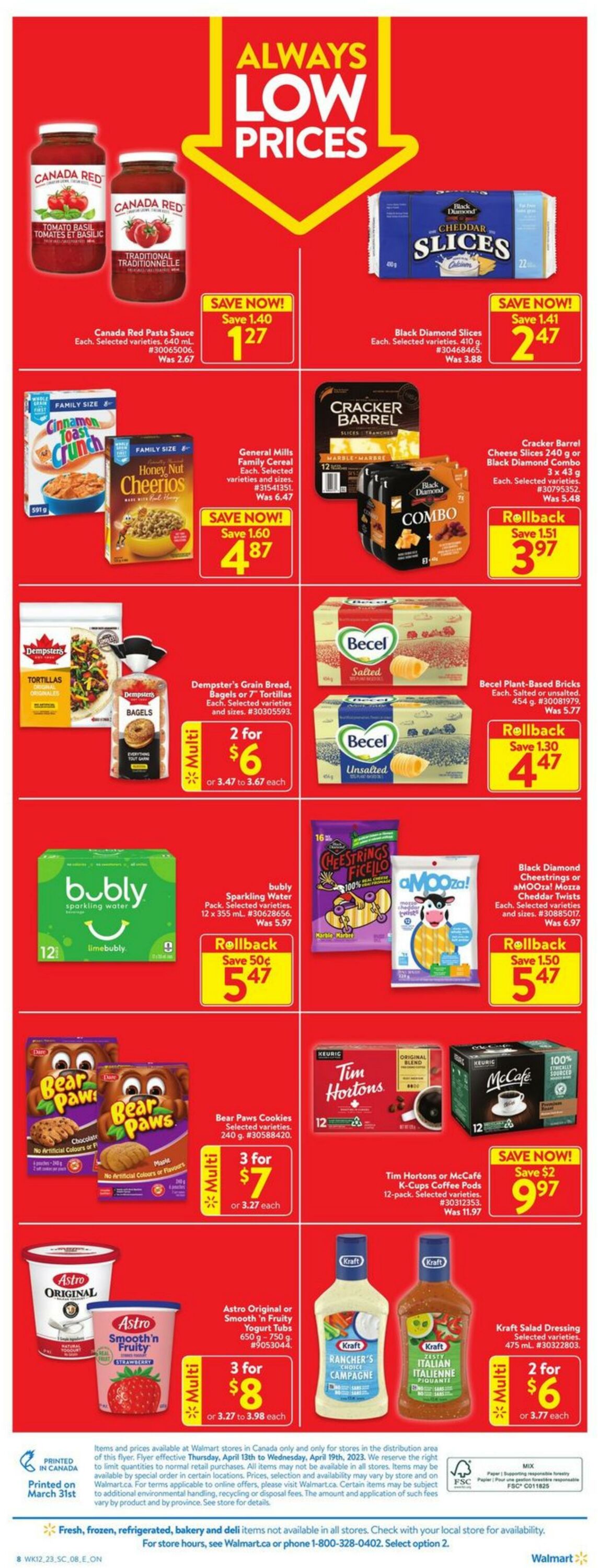 Flyer Walmart 13.04.2023 - 19.04.2023