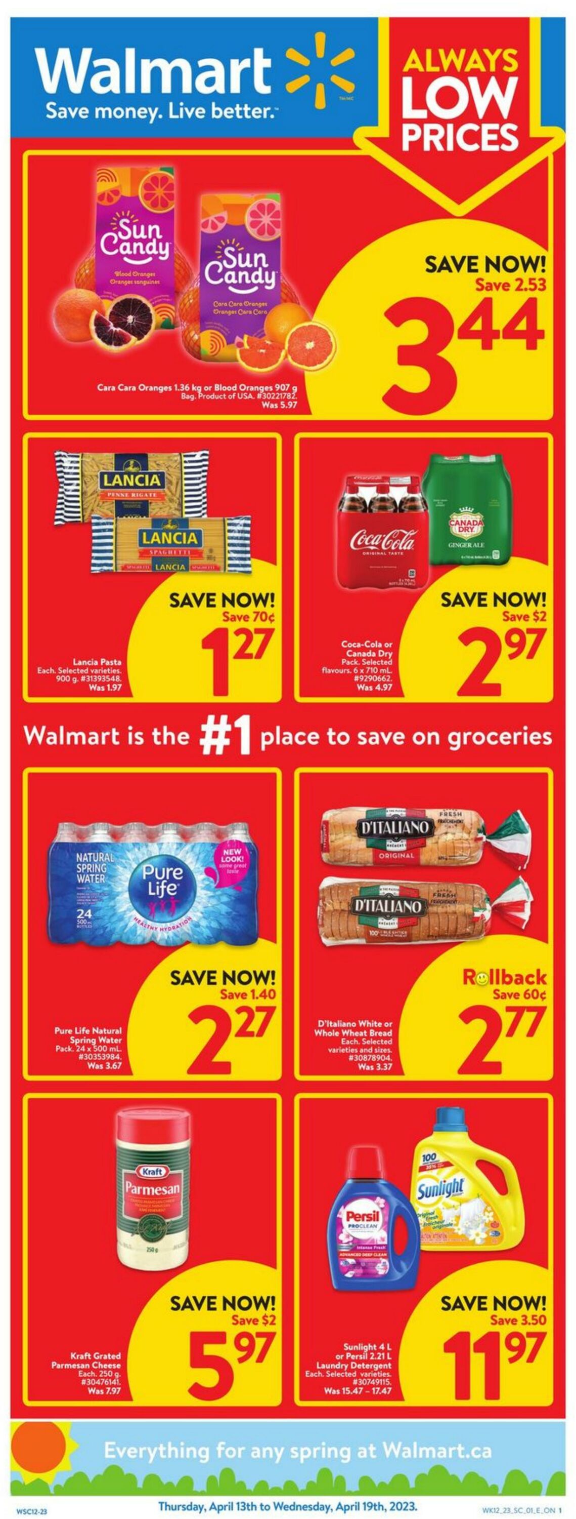 Flyer Walmart 13.04.2023 - 19.04.2023