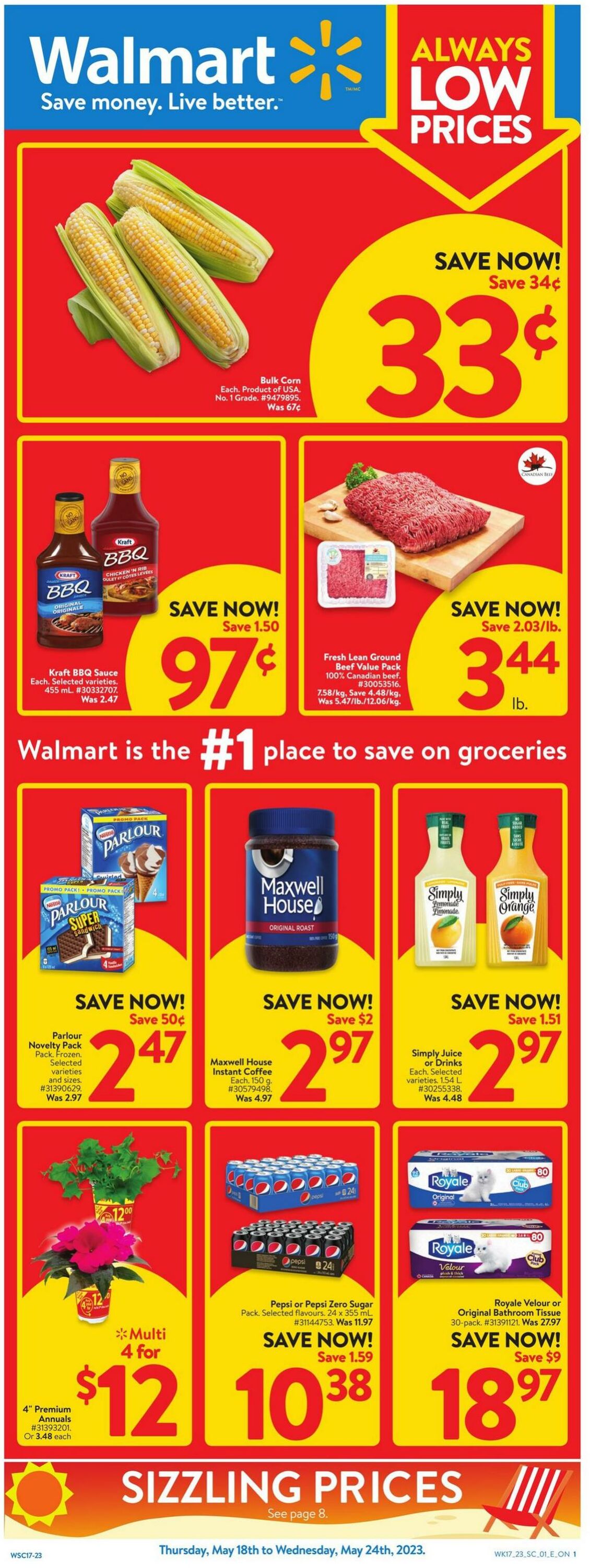 Flyer Walmart 18.05.2023 - 24.05.2023