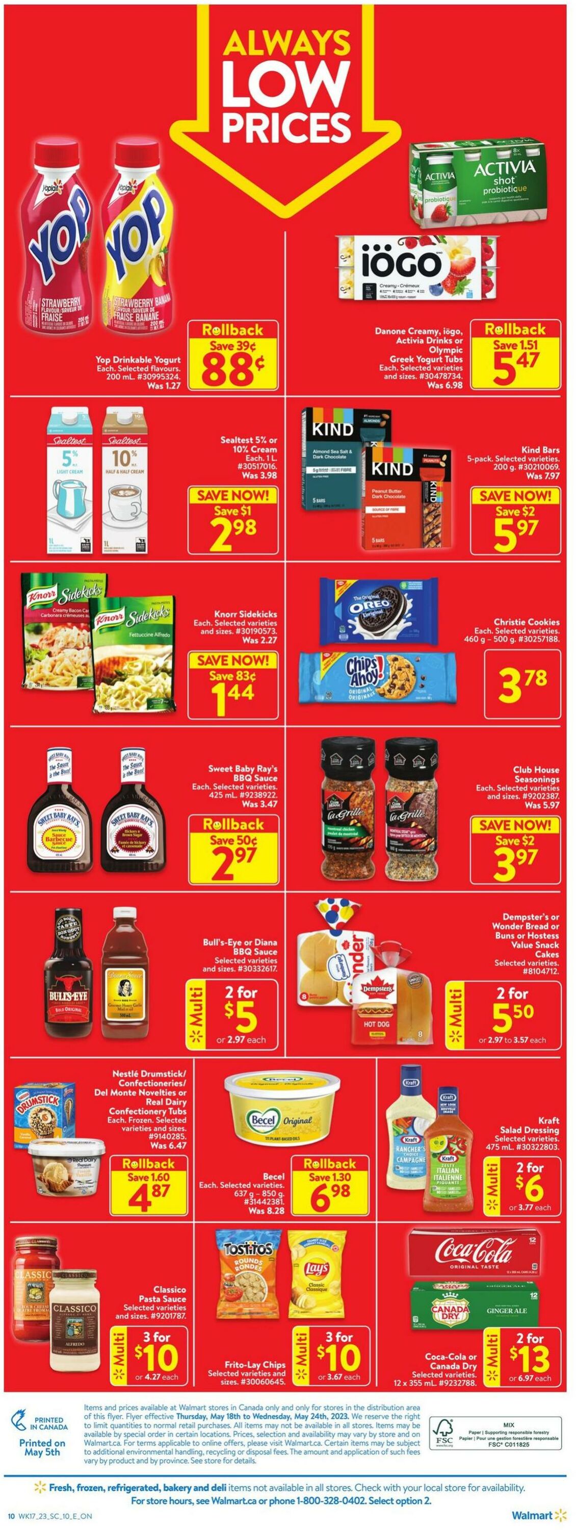 Flyer Walmart 18.05.2023 - 24.05.2023