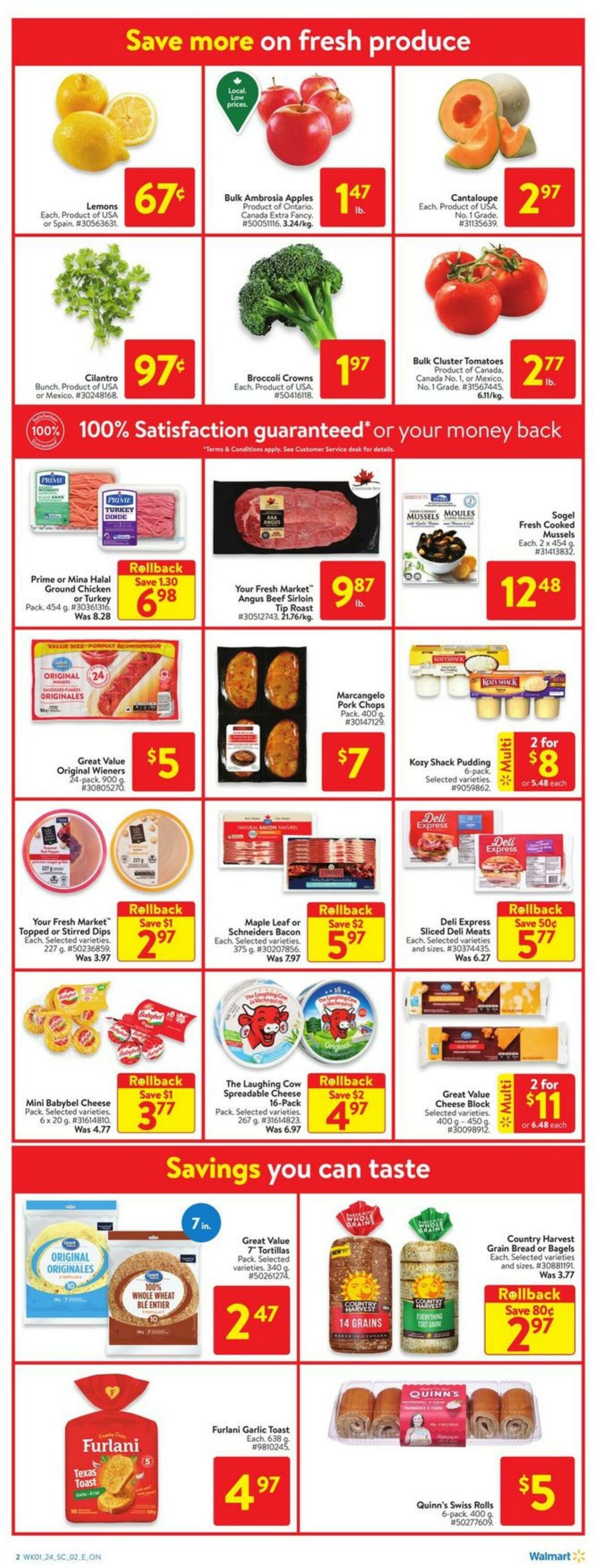 Flyer Walmart 25.01.2024 - 31.01.2024