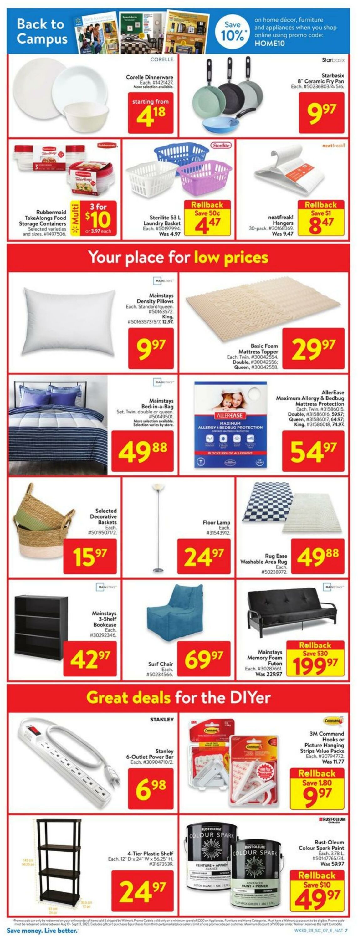 Flyer Walmart 17.08.2023 - 23.08.2023