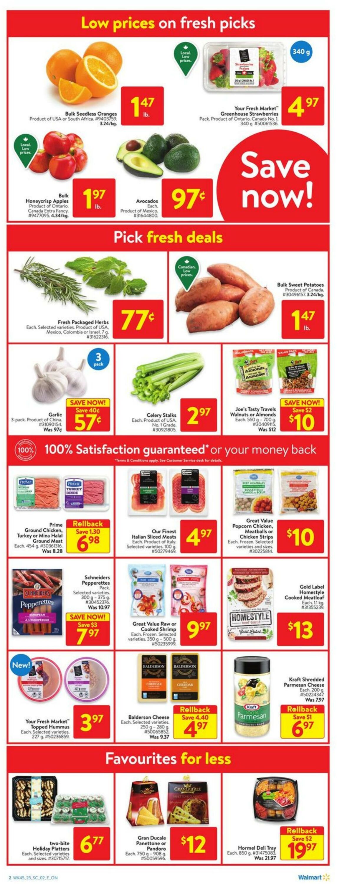 Walmart Promotional Flyer Ontario Valid from 30.11 to 06.12 Page