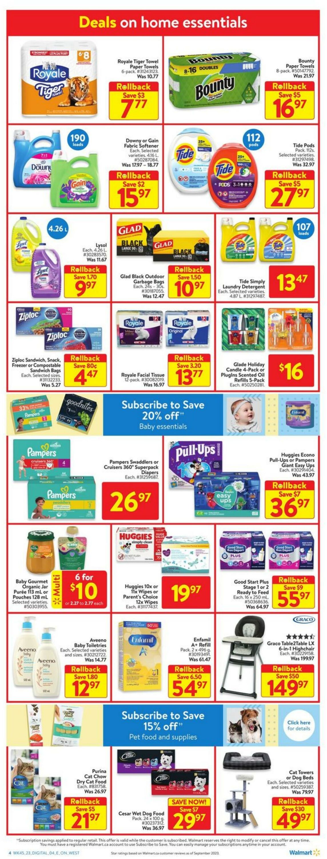 Flyer Walmart 30.11.2023 - 06.12.2023