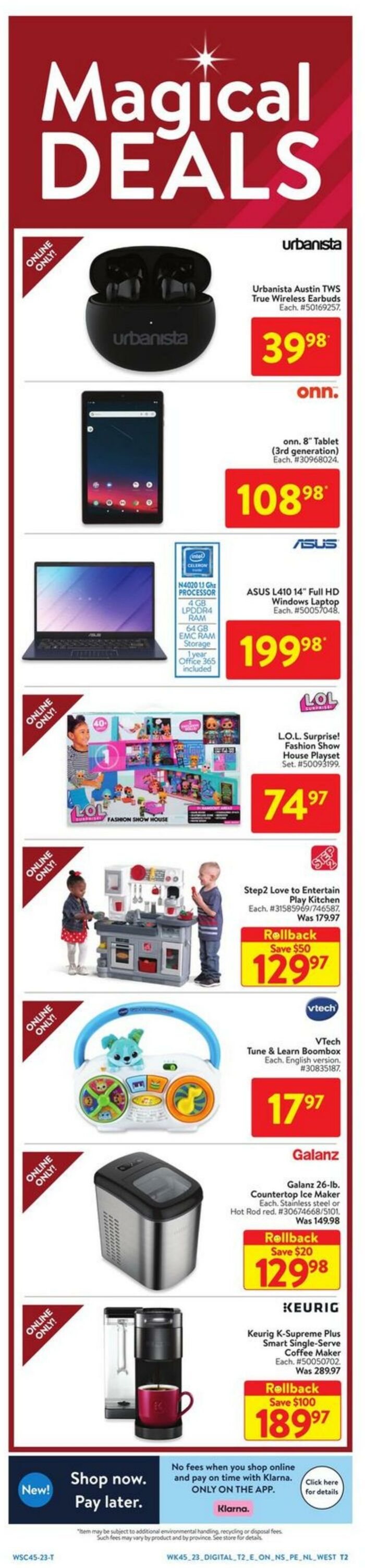 Flyer Walmart 30.11.2023 - 06.12.2023