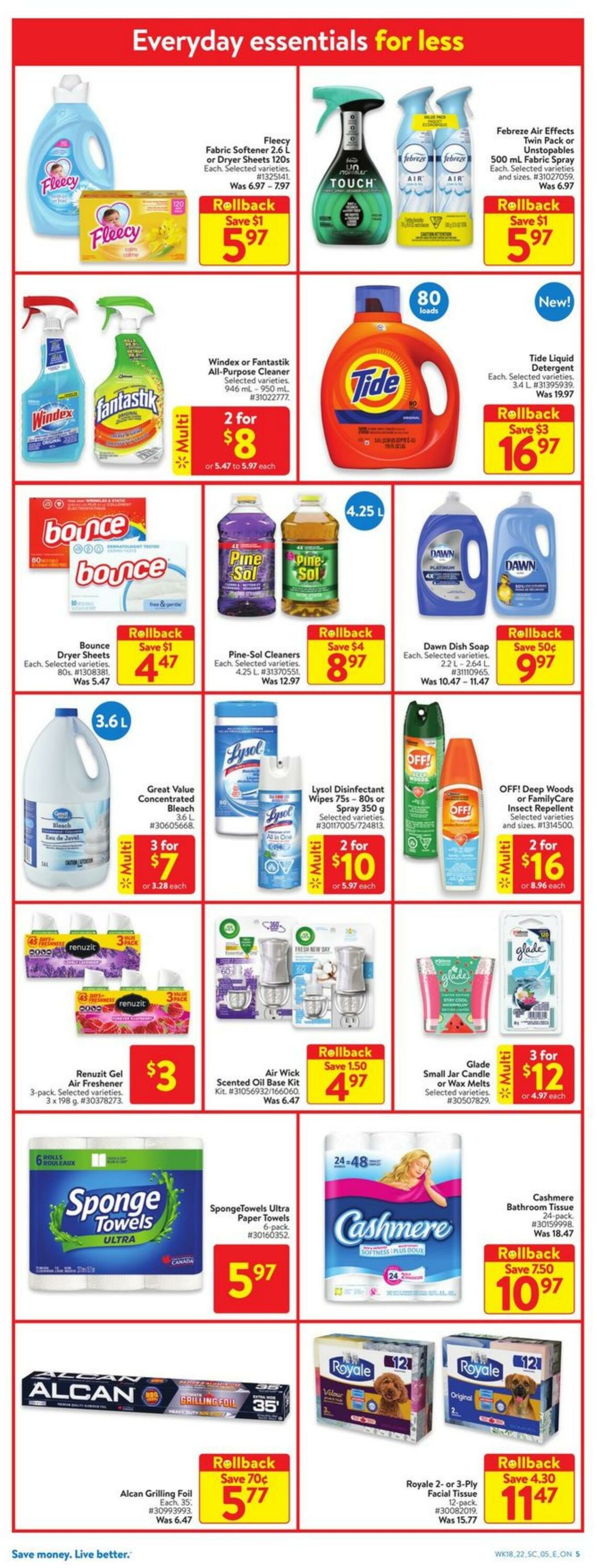 Flyer Walmart 26.05.2022 - 01.06.2022