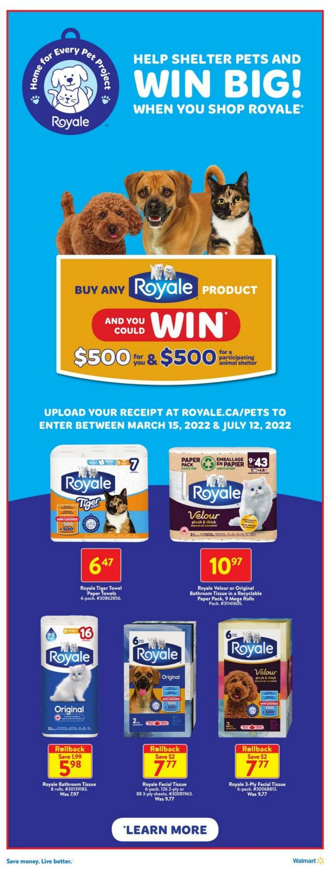 Flyer Walmart 26.05.2022 - 01.06.2022