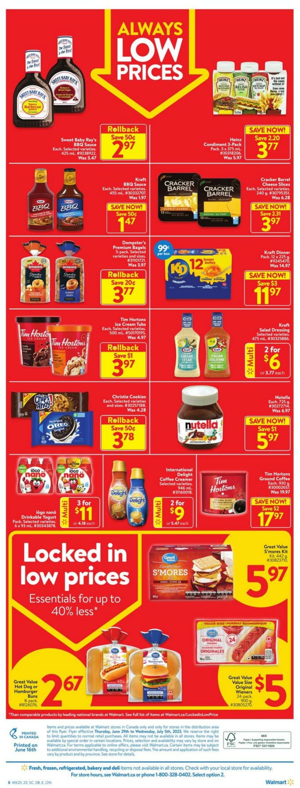 Flyer Walmart 29.06.2023 - 05.07.2023