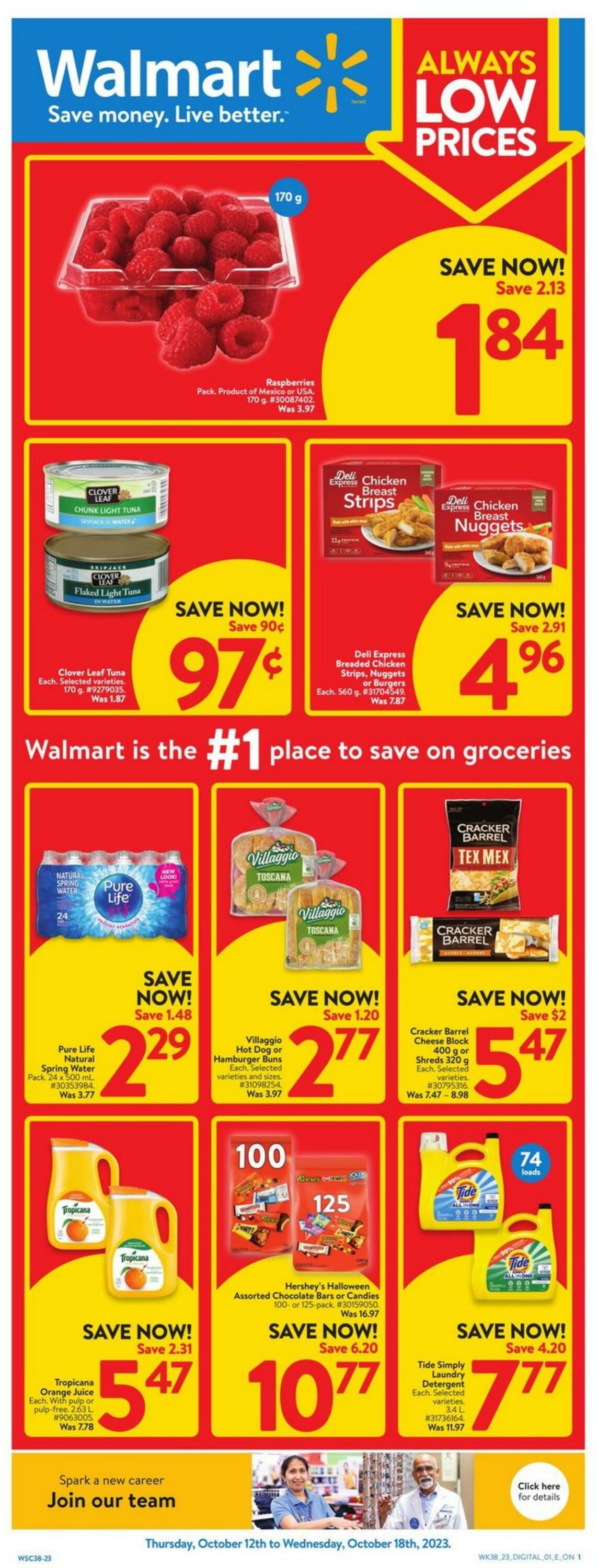 Flyer Walmart 12.10.2023 - 18.10.2023