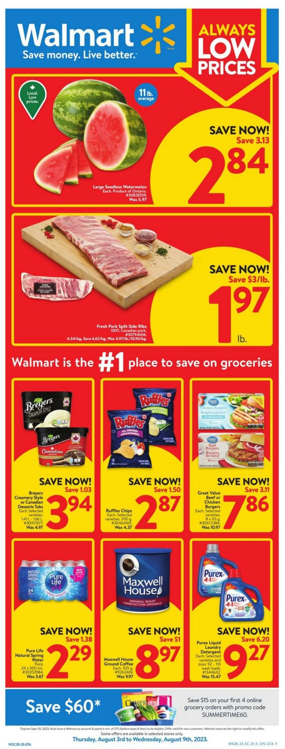 Flyer Walmart 03.08.2023 - 09.08.2023