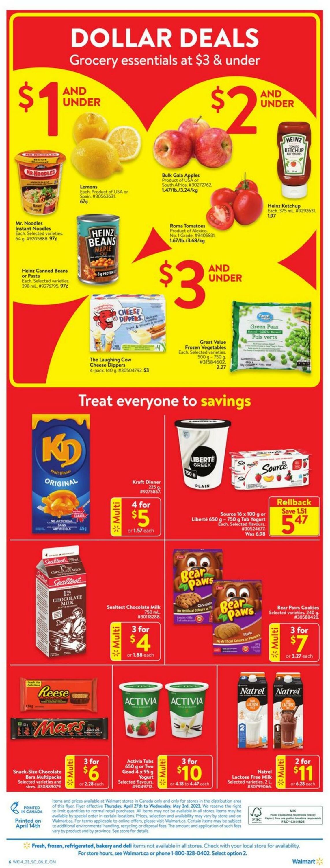 Flyer Walmart 27.04.2023 - 03.05.2023