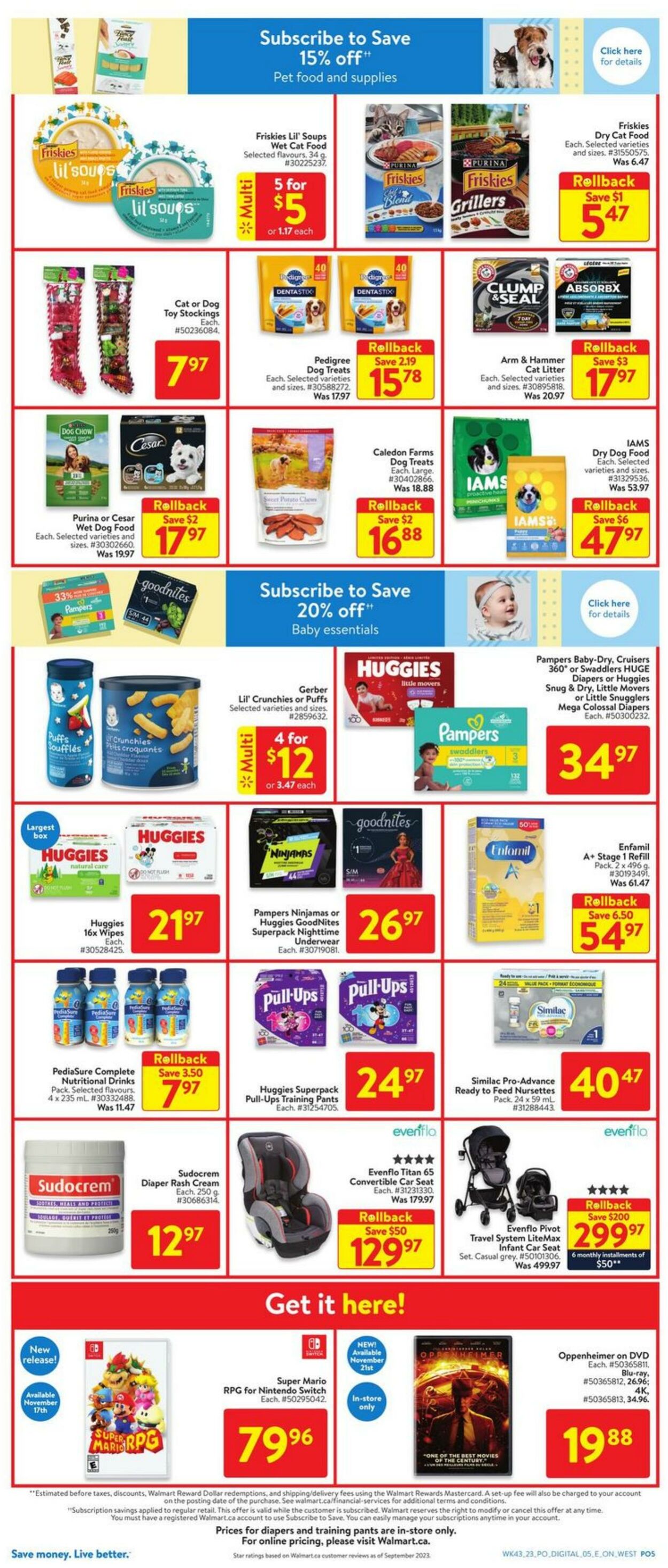 Flyer Walmart 16.11.2023 - 22.11.2023