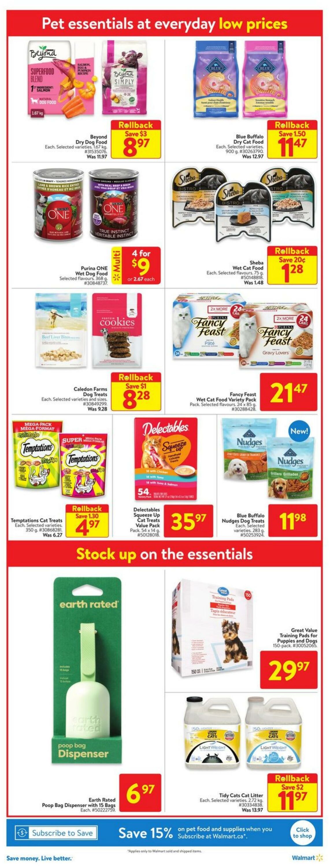 Flyer Walmart 24.08.2023 - 30.08.2023