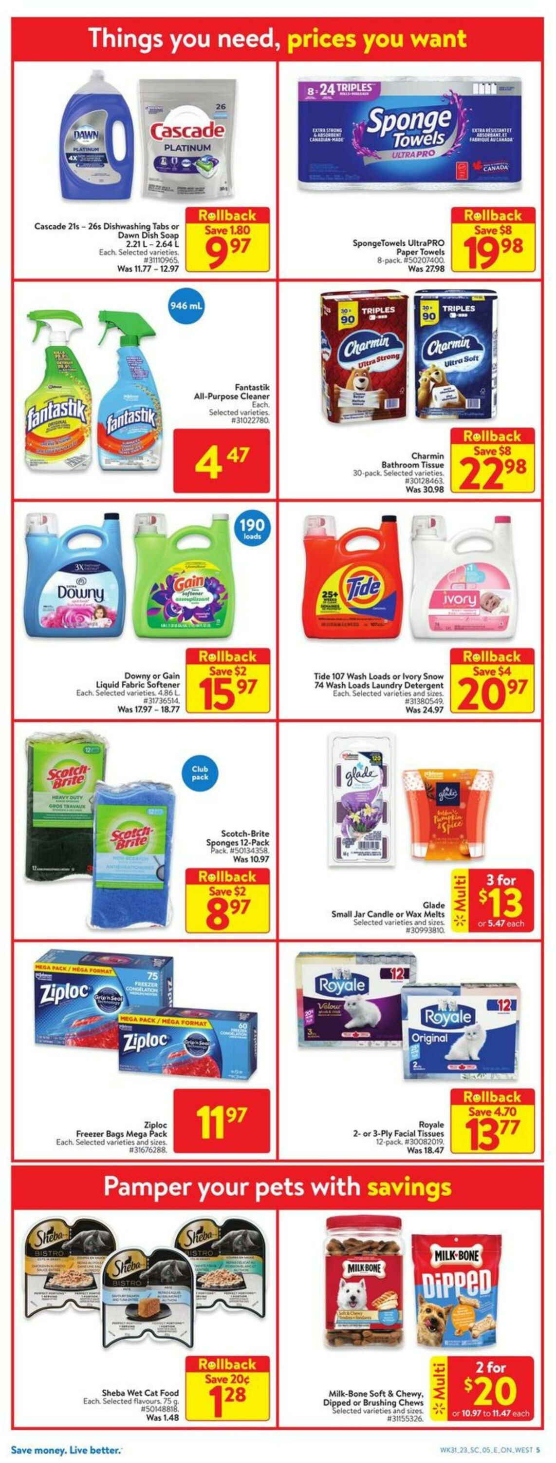 Flyer Walmart 24.08.2023 - 30.08.2023