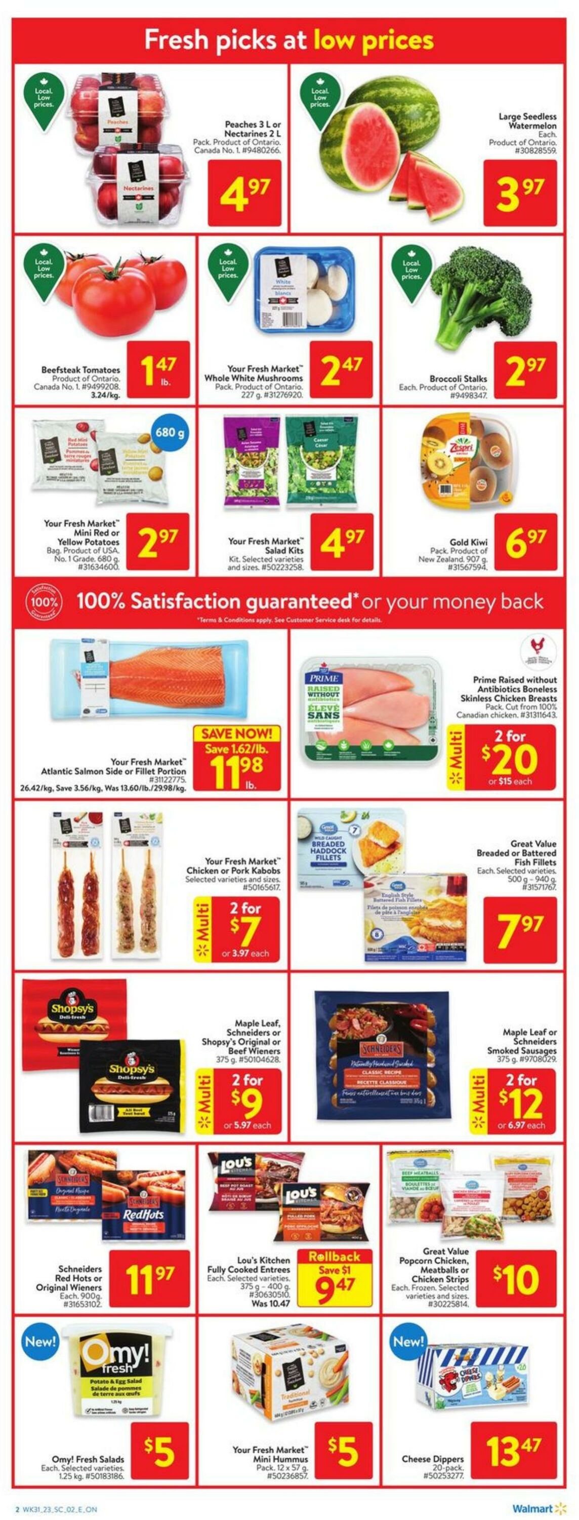 Flyer Walmart 24.08.2023 - 30.08.2023