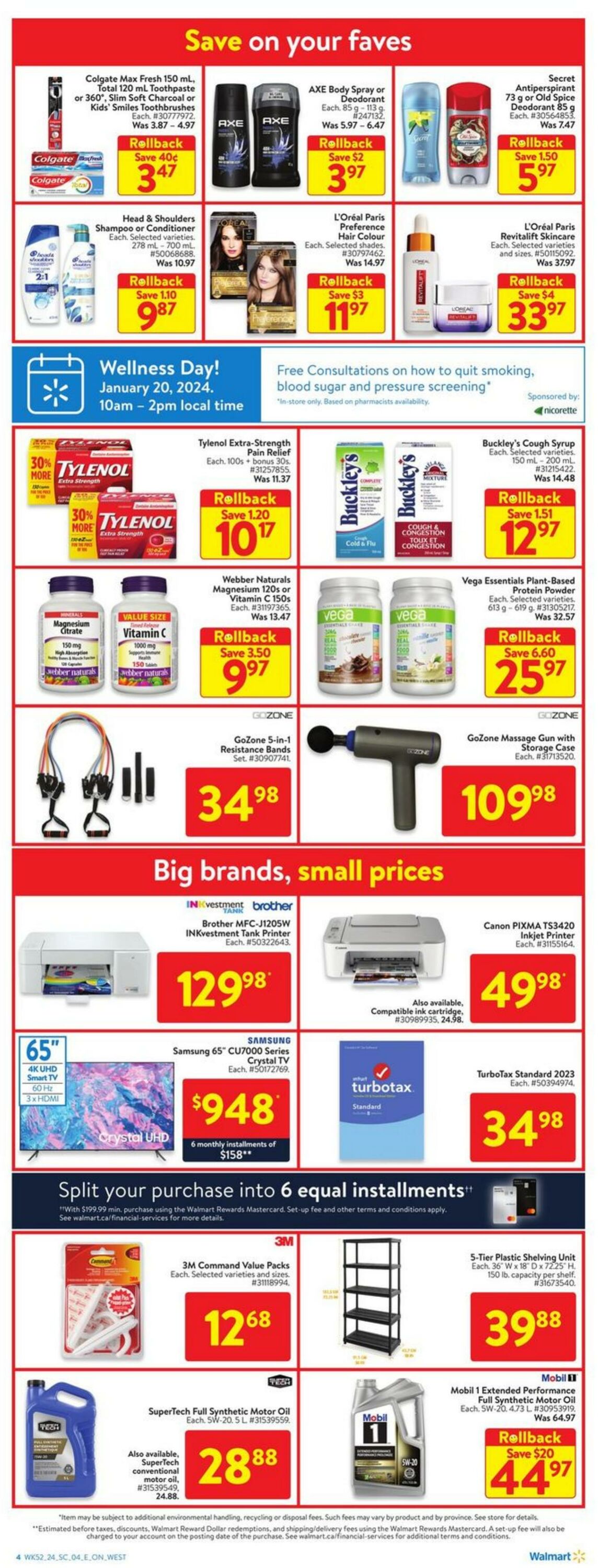 Walmart Promotional Flyer - Ontario - Valid from 18.01 to 24.01 - Page ...