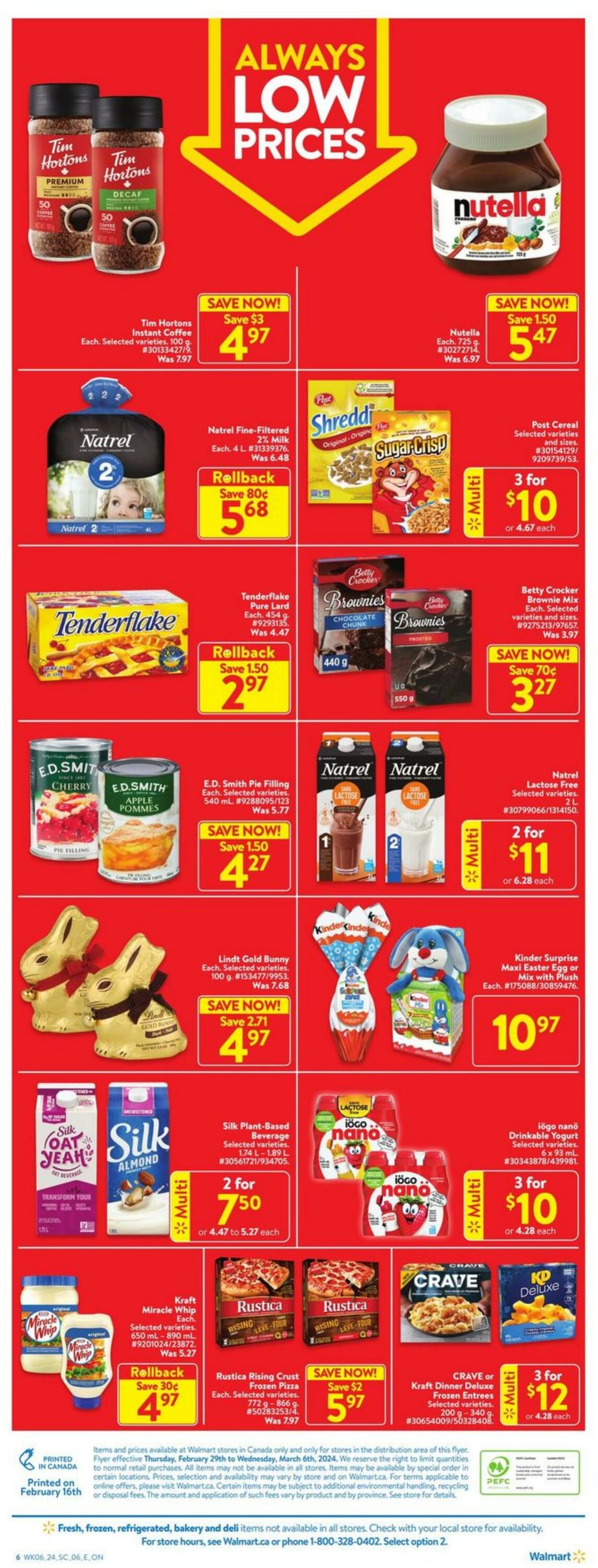 Flyer Walmart 29.02.2024 - 06.03.2024