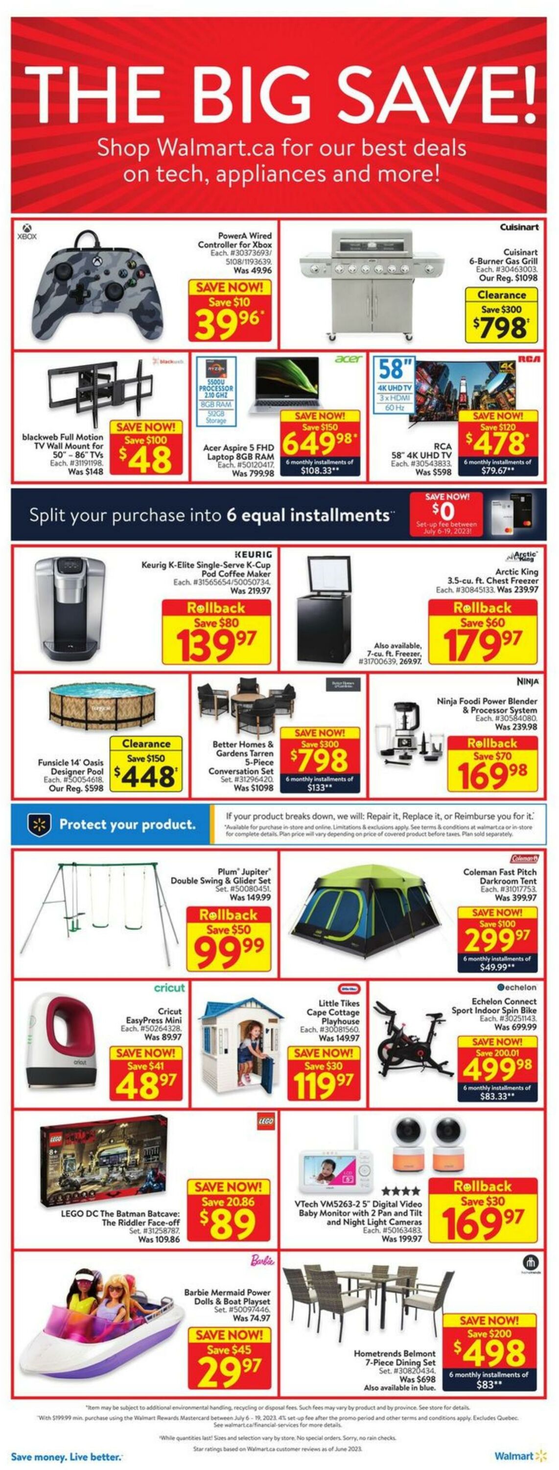 Flyer Walmart 13.07.2023 - 19.07.2023